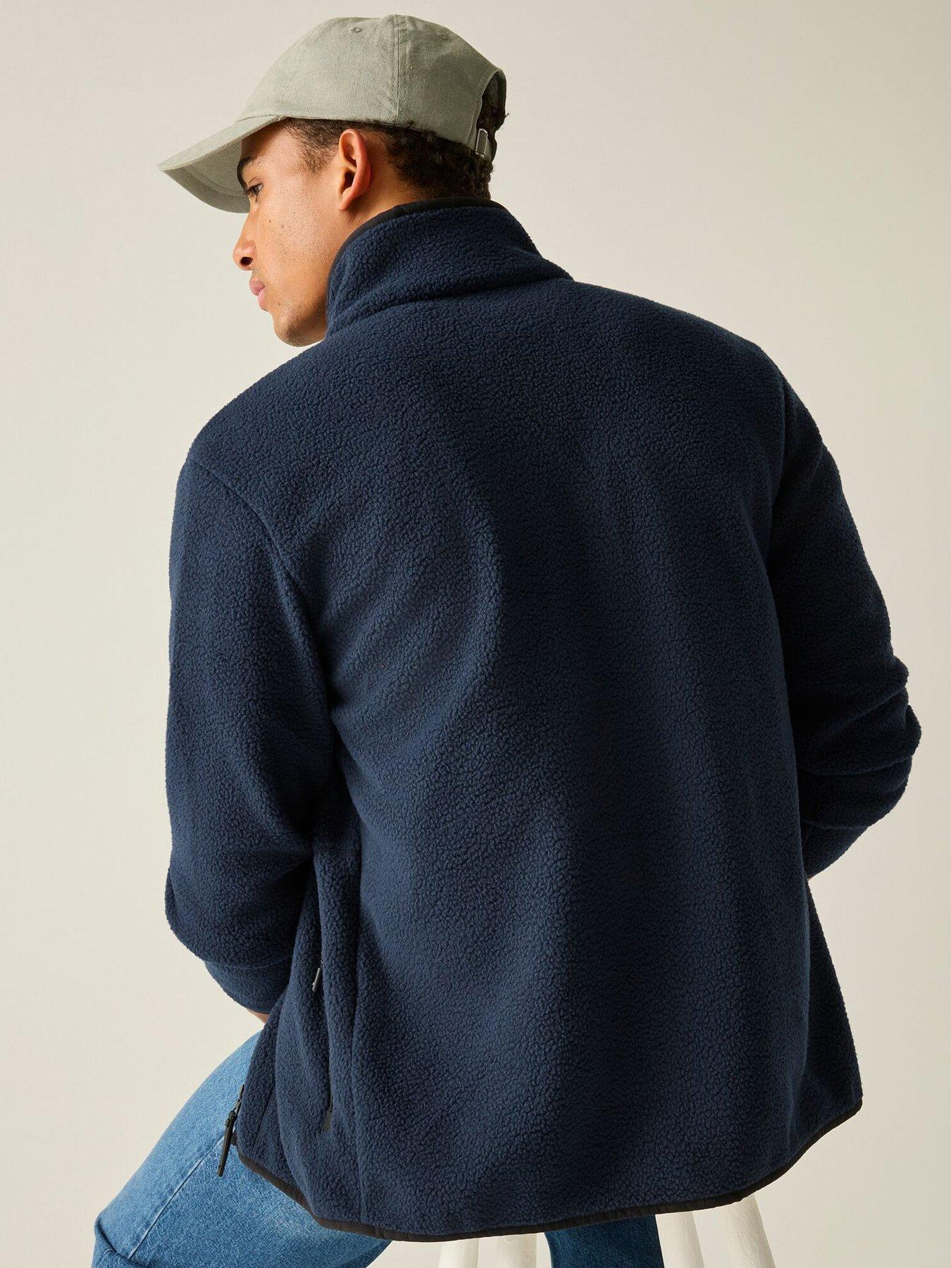 Image 3 of 7 of Regatta Mens Frankie Borg Fleece -navy/black