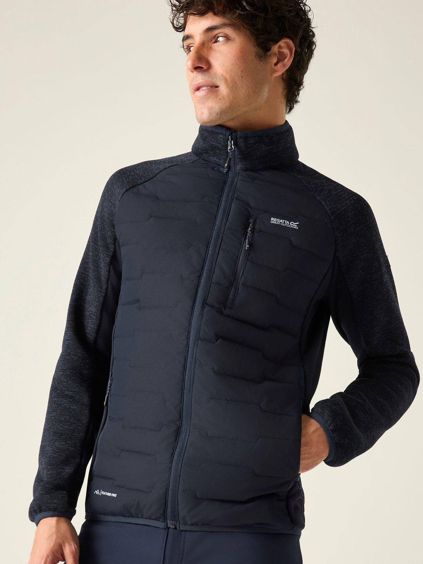 Image 1 of 7 of Regatta Mens Cyrus Hybrid Baffled/quilted -navy (dusky Blue).