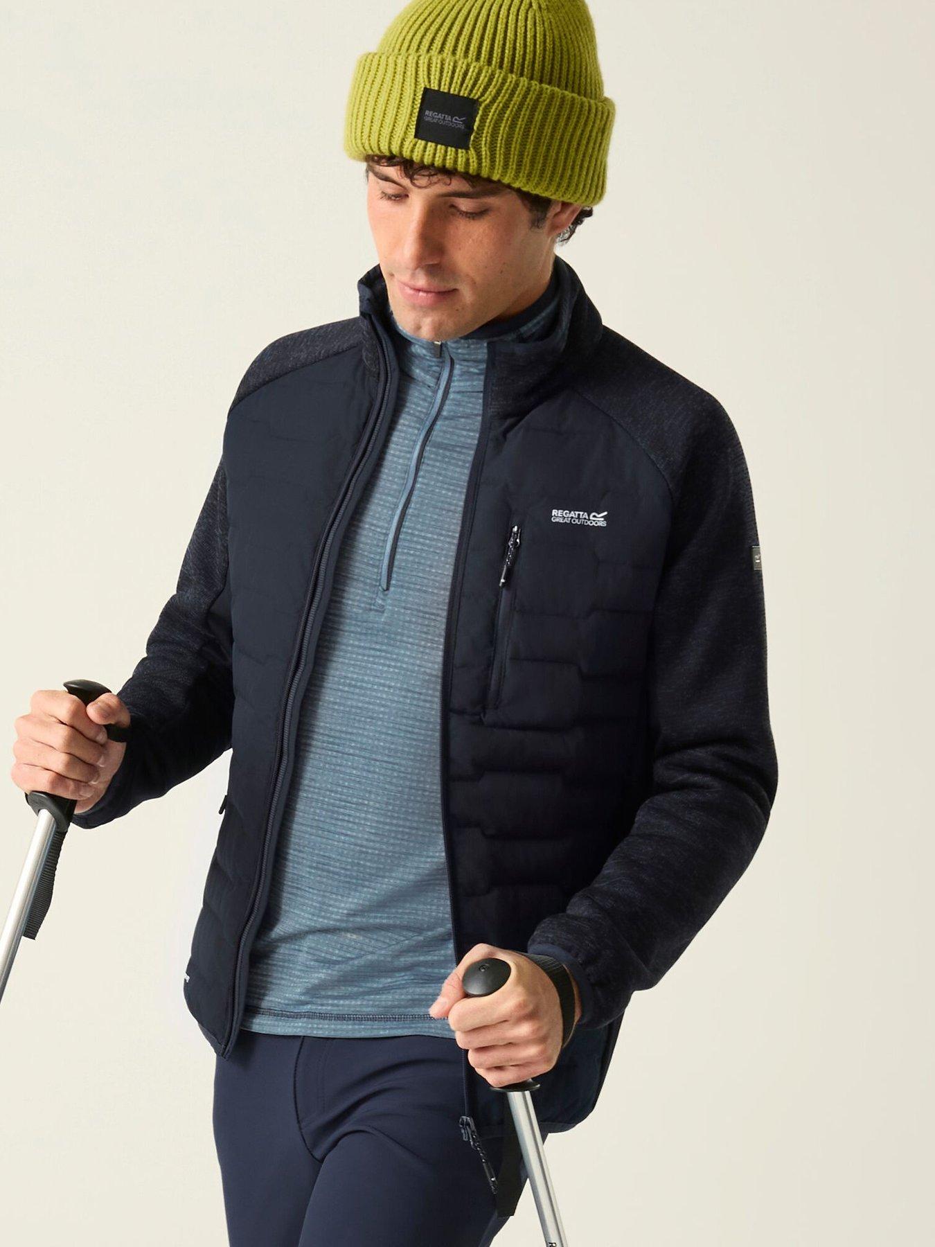 Image 3 of 7 of Regatta Mens Cyrus Hybrid Baffled/quilted -navy (dusky Blue).