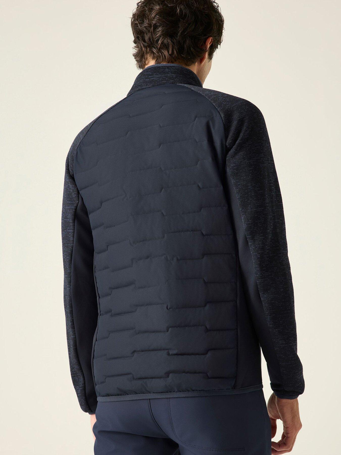 Image 4 of 7 of Regatta Mens Cyrus Hybrid Baffled/quilted -navy (dusky Blue).