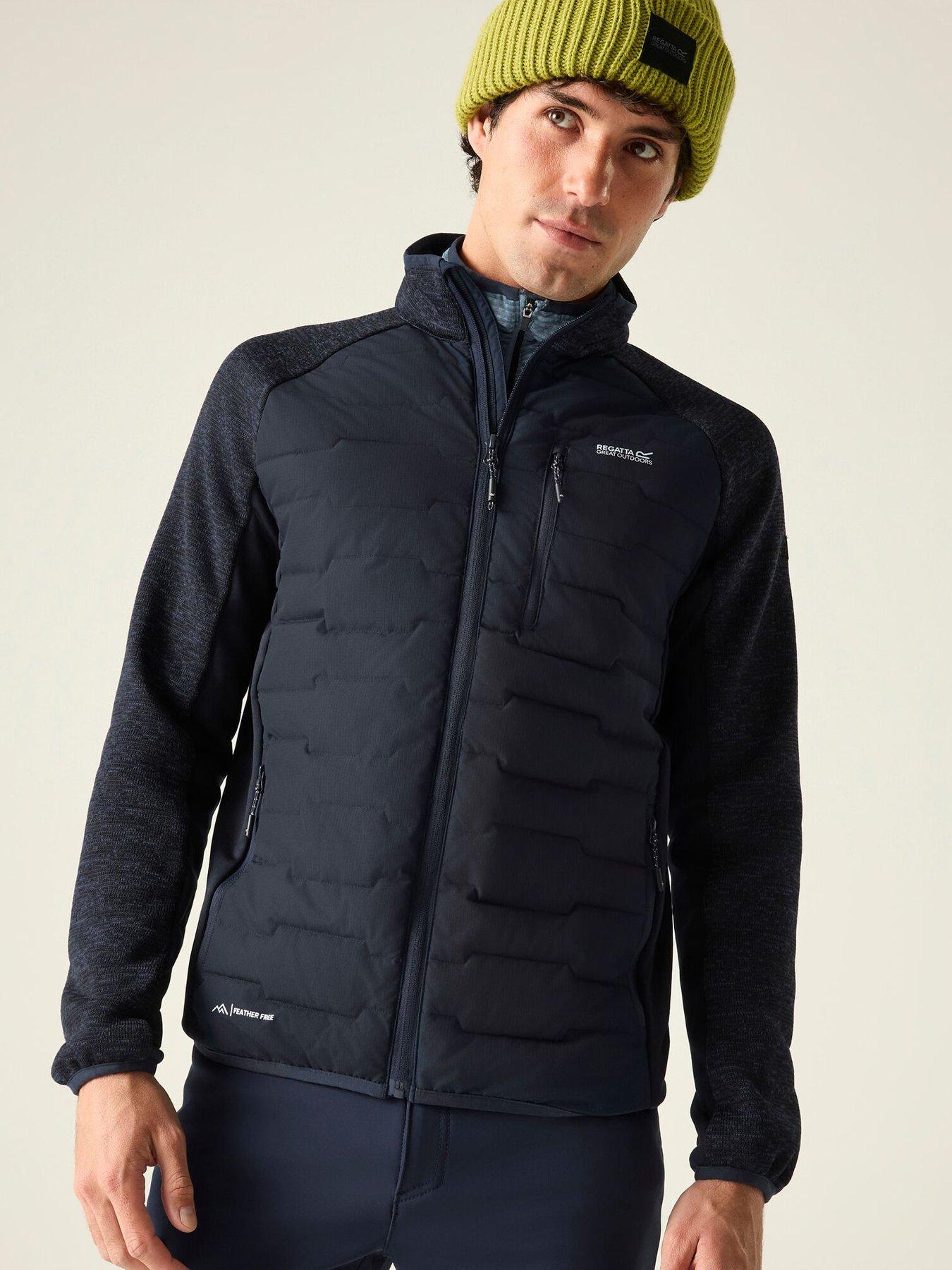 Image 6 of 7 of Regatta Mens Cyrus Hybrid Baffled/quilted -navy (dusky Blue).