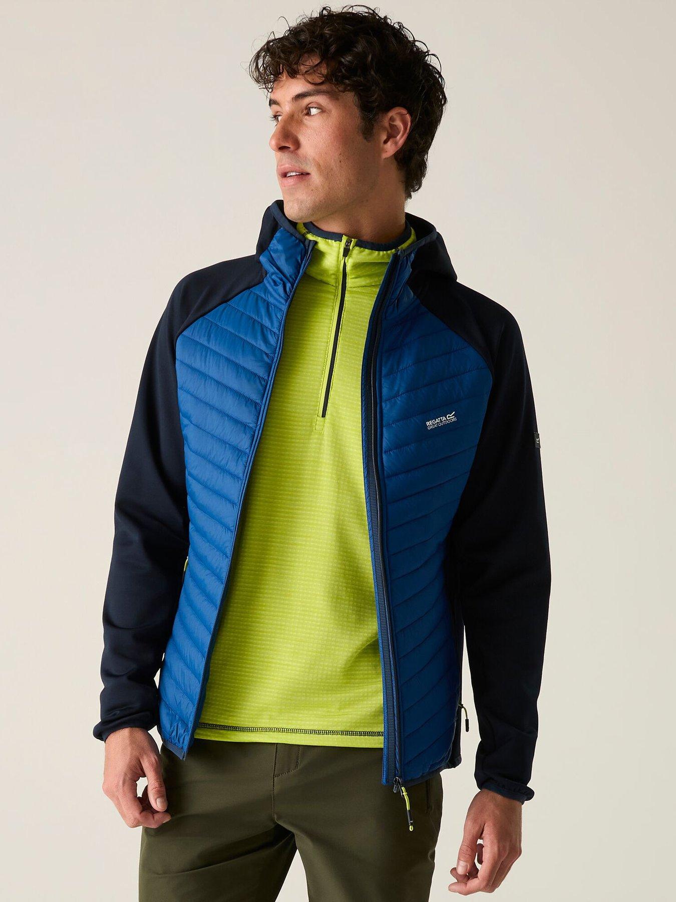 Image 5 of 7 of Regatta Mens Andreson Hybrid Baffled/quilted -aviator Blue/navy