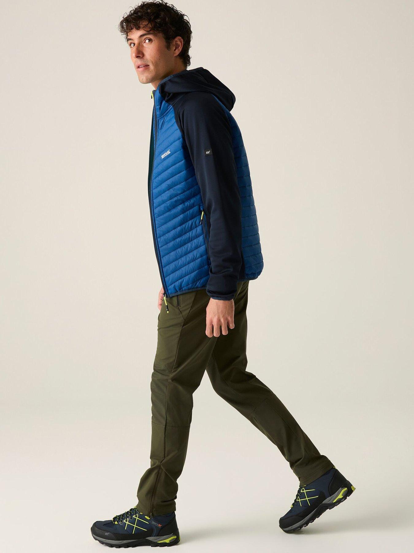 Image 6 of 7 of Regatta Mens Andreson Hybrid Baffled/quilted -aviator Blue/navy