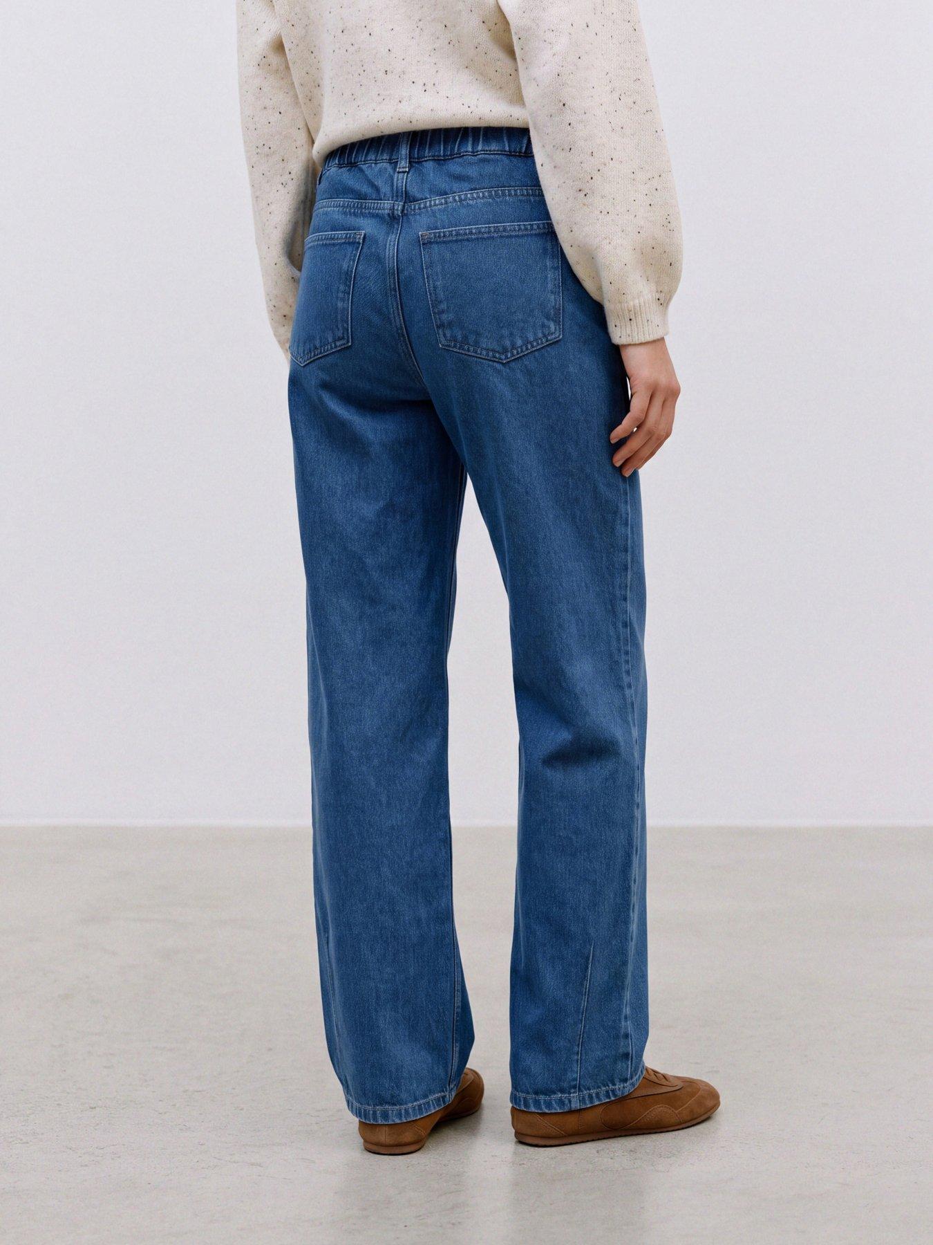 Image 2 of 4 of Mamalicious Mlidaho Barrel Jeans