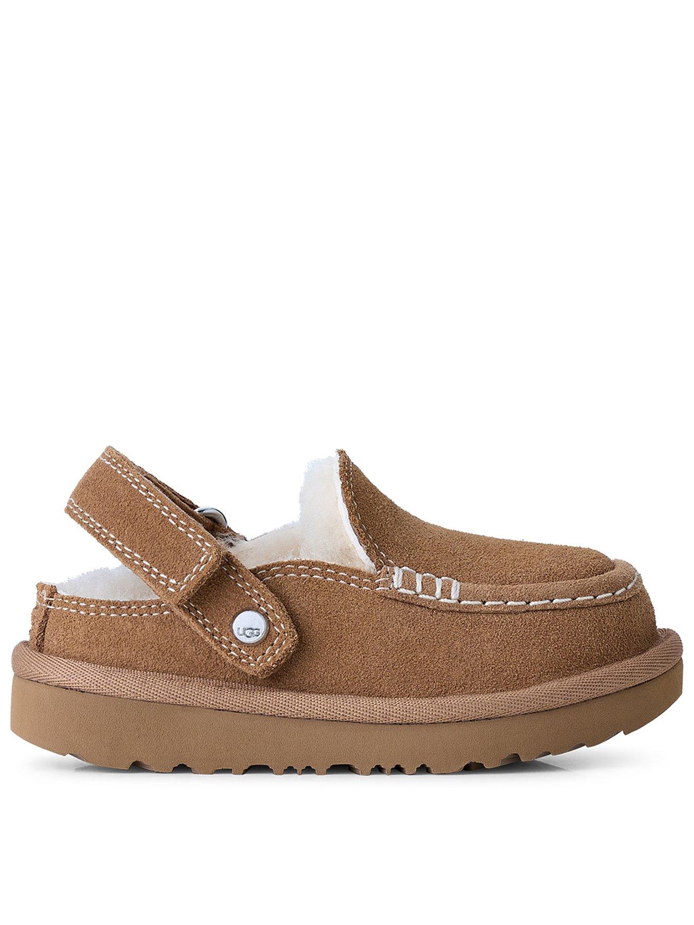 UGG Infant Goldenstar Evelina Clog - Chestnut