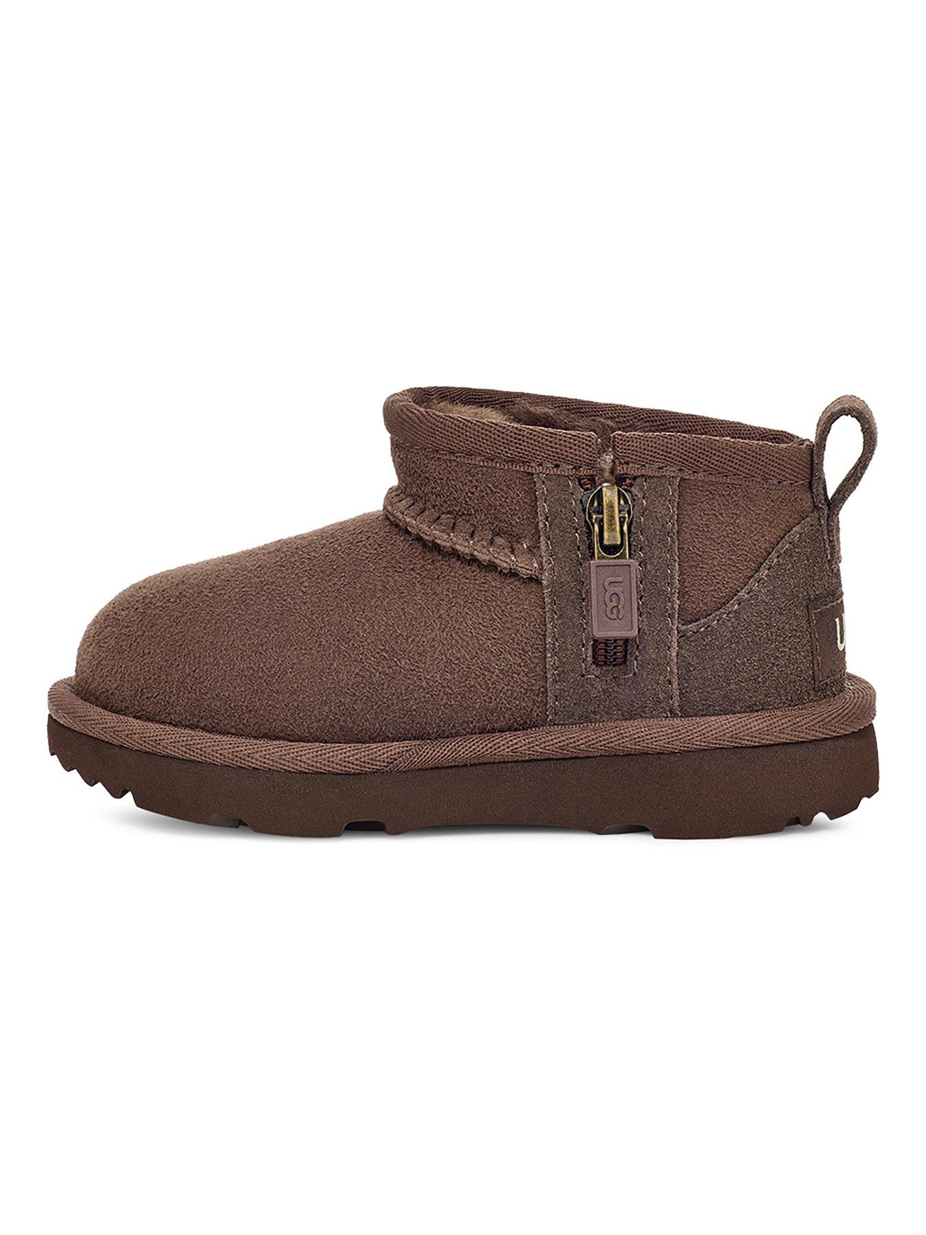 Image 4 of 4 of UGG Infant Classic Ultra Mini - Burnt Cedar