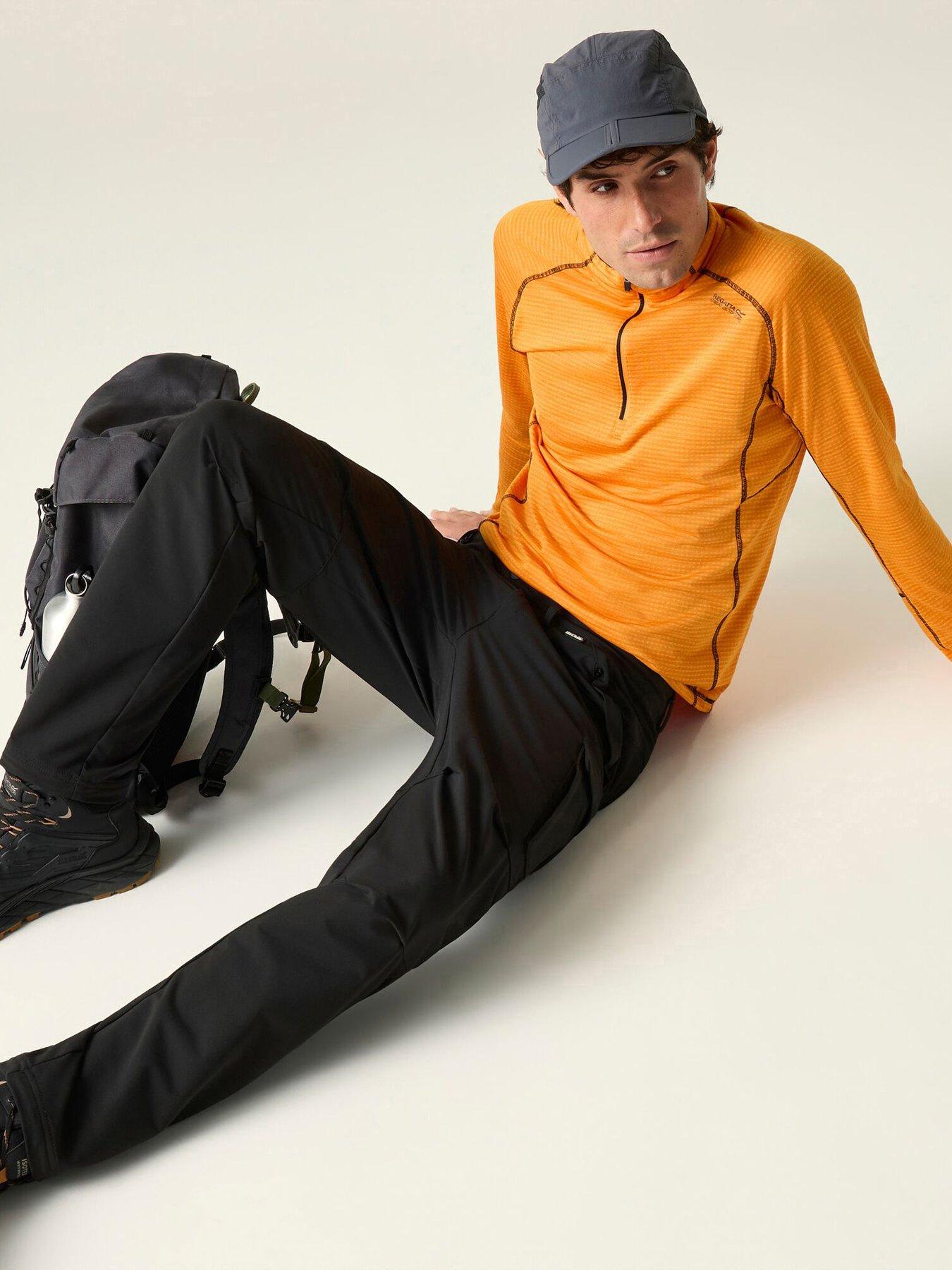 Regatta Mens Questra Cargo Trs Trousers -black