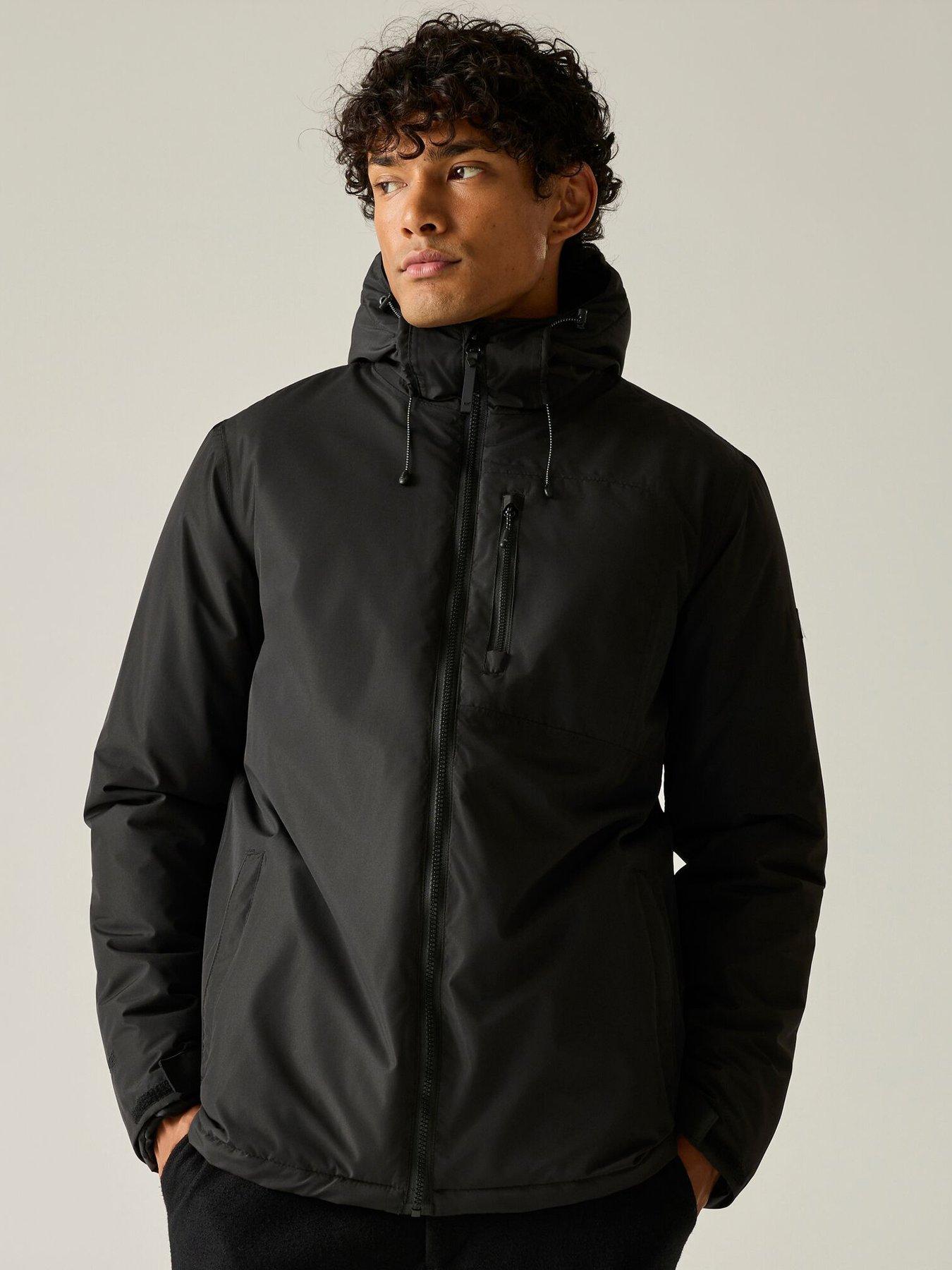 Regatta Mens Frankie Insulated Waterproof Insulated Jacket -black