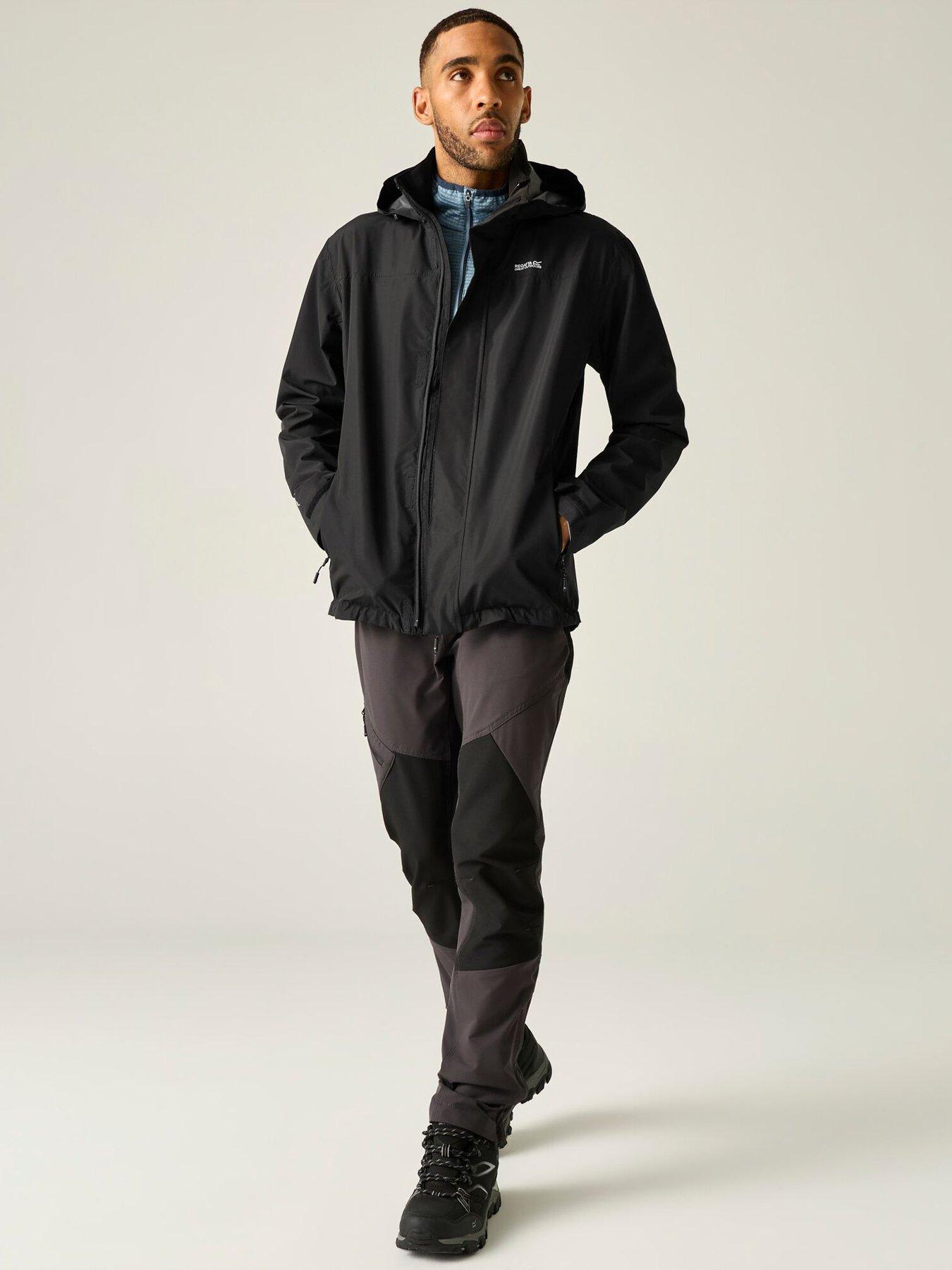 Image 3 of 7 of Regatta Mens Matt Ii Waterproof Shell -black