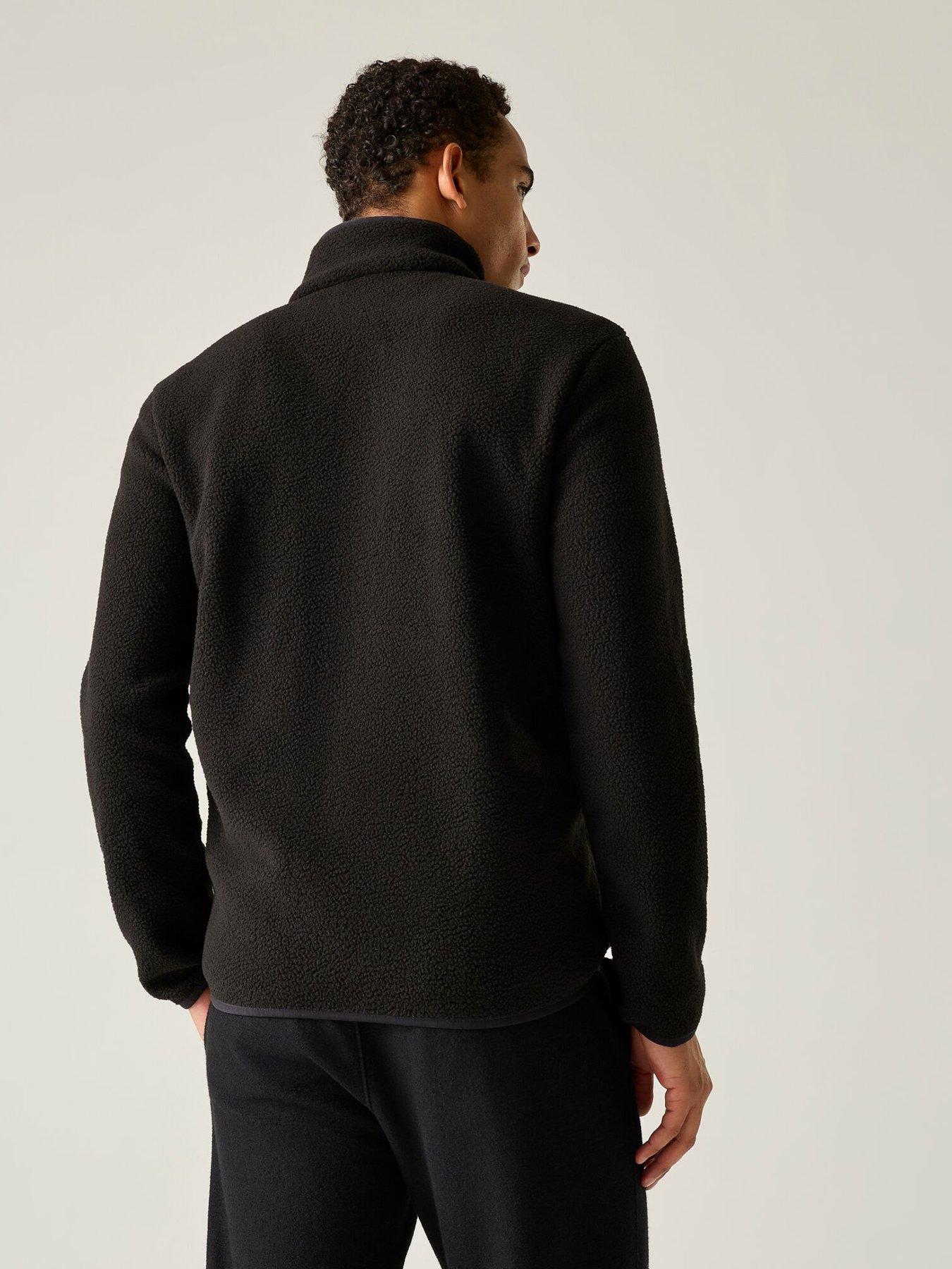 Image 2 of 7 of Regatta Mens Frankie Borg Fleece -black/black