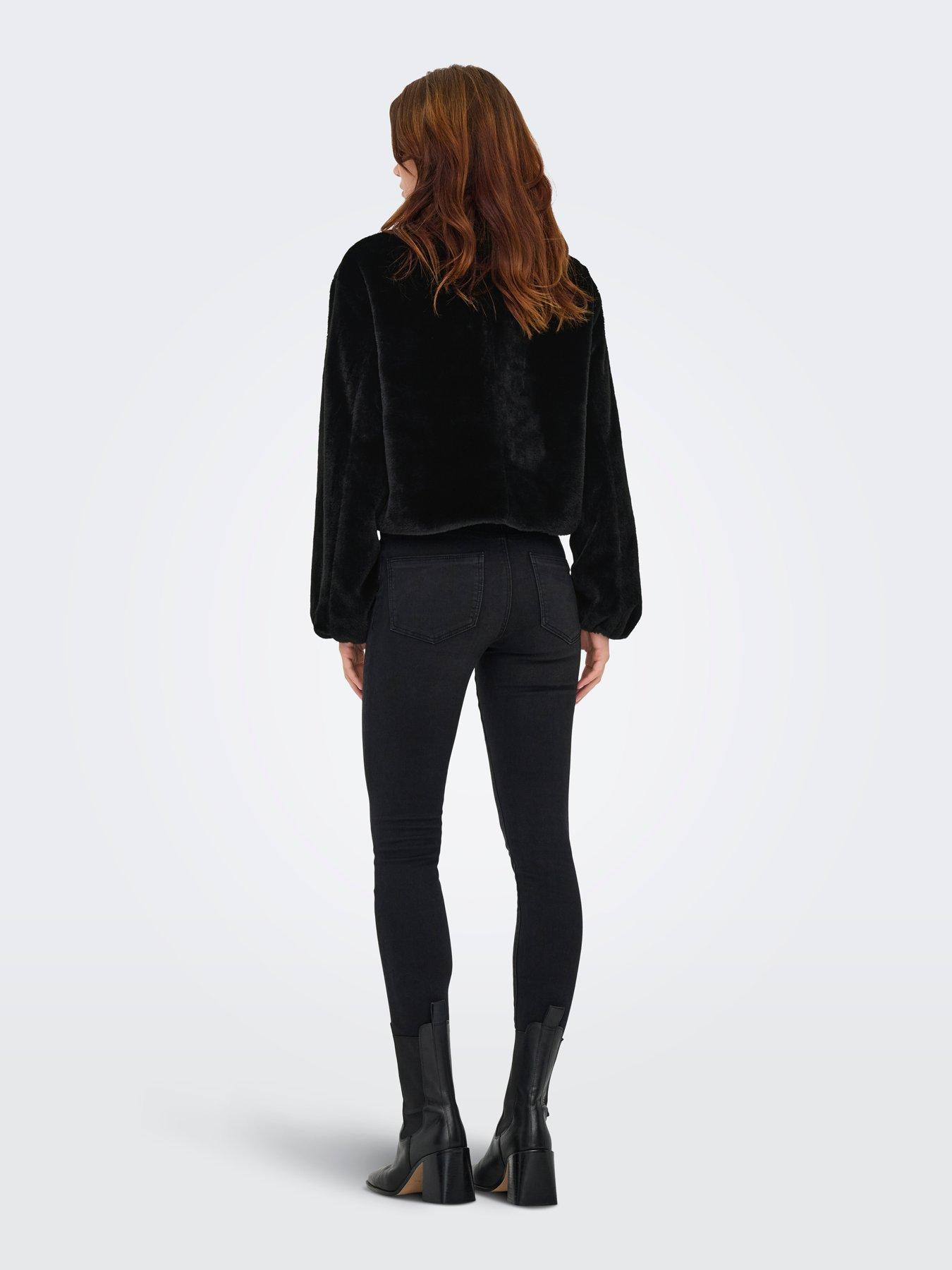 Image 2 of 7 of Only Dana Faux Fur Jacket