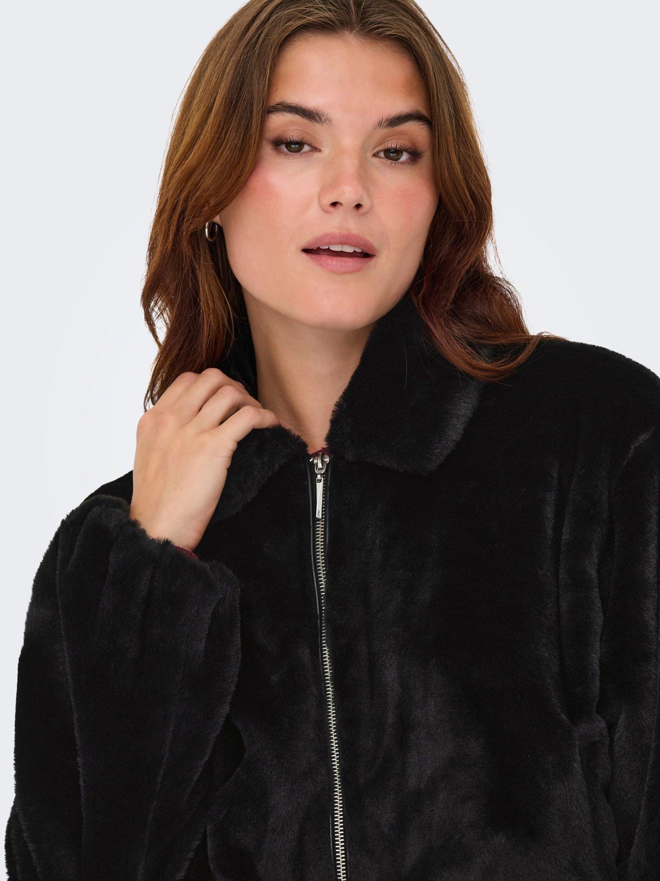 Image 5 of 7 of Only Dana Faux Fur Jacket