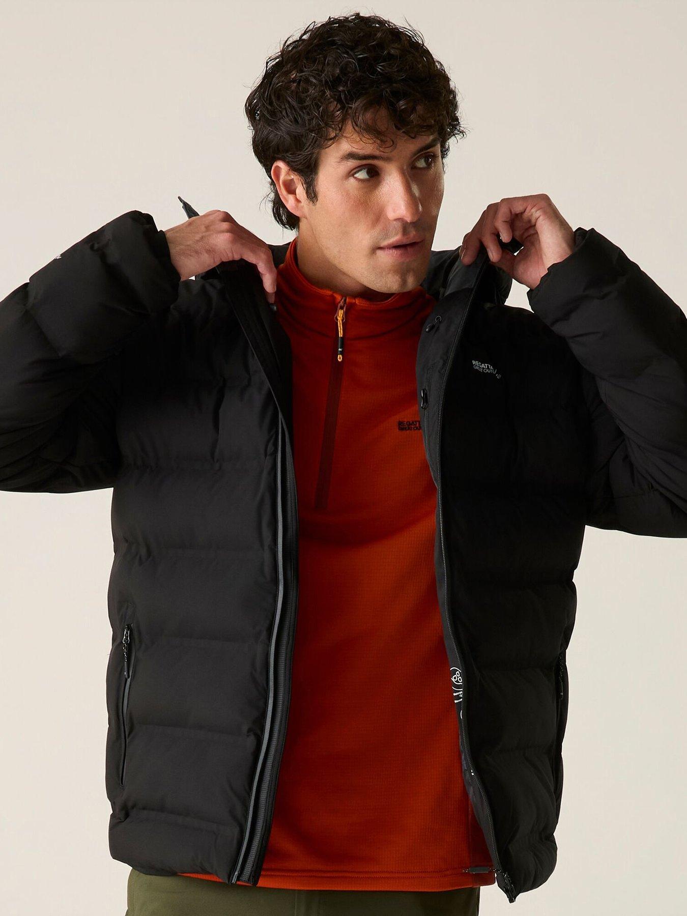 Image 1 of 7 of Regatta Mens Altoro Thermal 15000mm Waterproof Breathable Insulated Jacket - Black
