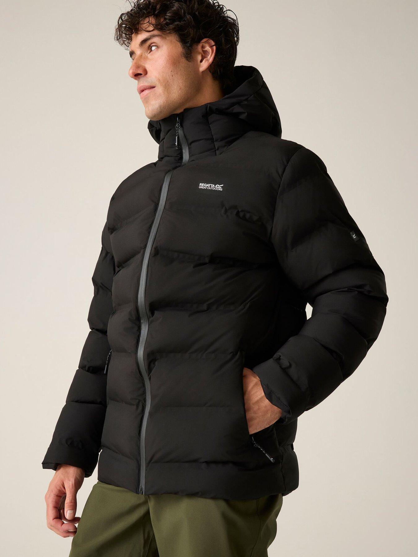 Image 4 of 7 of Regatta Mens Altoro Thermal 15000mm Waterproof Breathable Insulated Jacket - Black