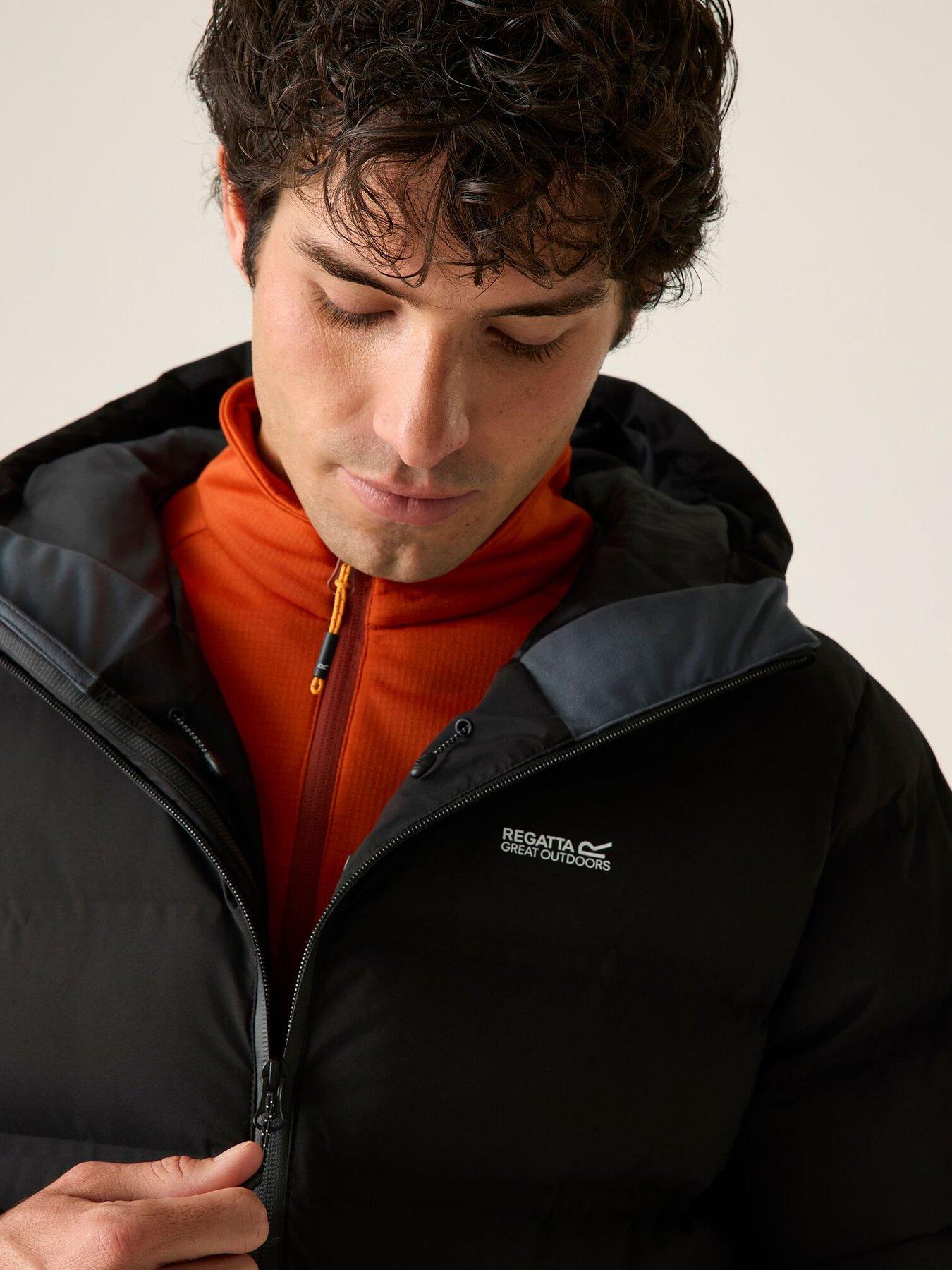 Image 5 of 7 of Regatta Mens Altoro Thermal 15000mm Waterproof Breathable Insulated Jacket - Black
