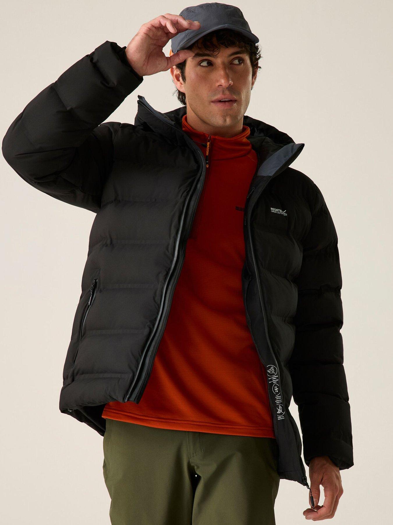 Image 6 of 7 of Regatta Mens Altoro Thermal 15000mm Waterproof Breathable Insulated Jacket - Black
