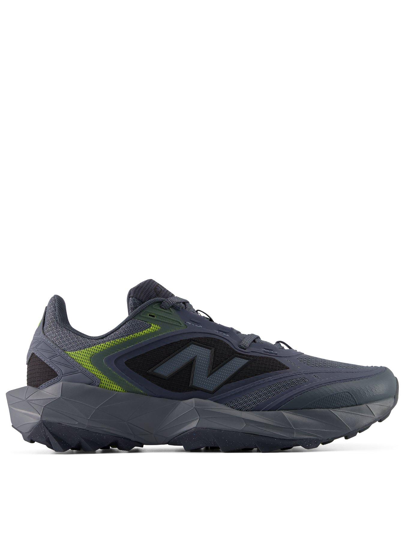 New Balance Mens Trail Running Tektrel Trainers - Green/Titanium