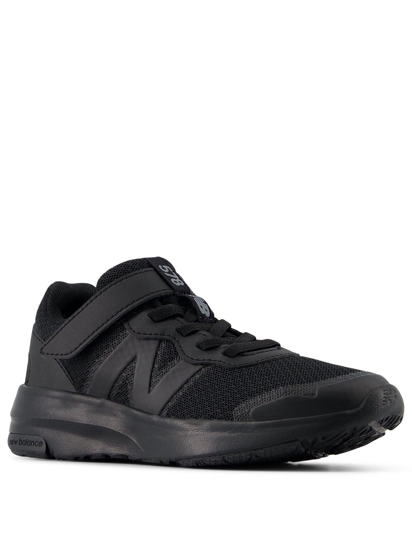 Image 2 of 4 of New Balance Junior Running 578 Hook-and-Loop Trainers - Black