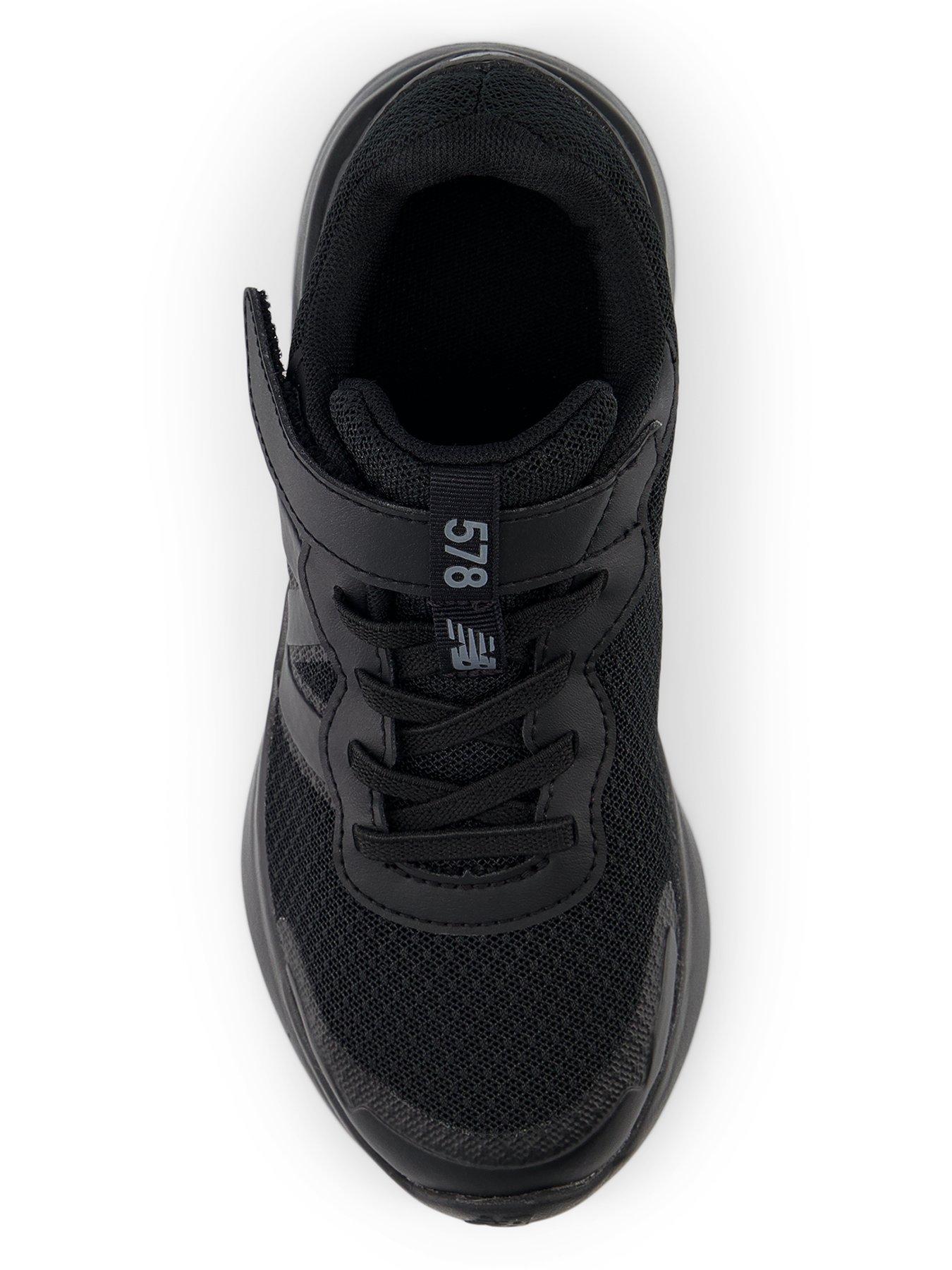 Image 3 of 4 of New Balance Junior Running 578 Hook-and-Loop Trainers - Black