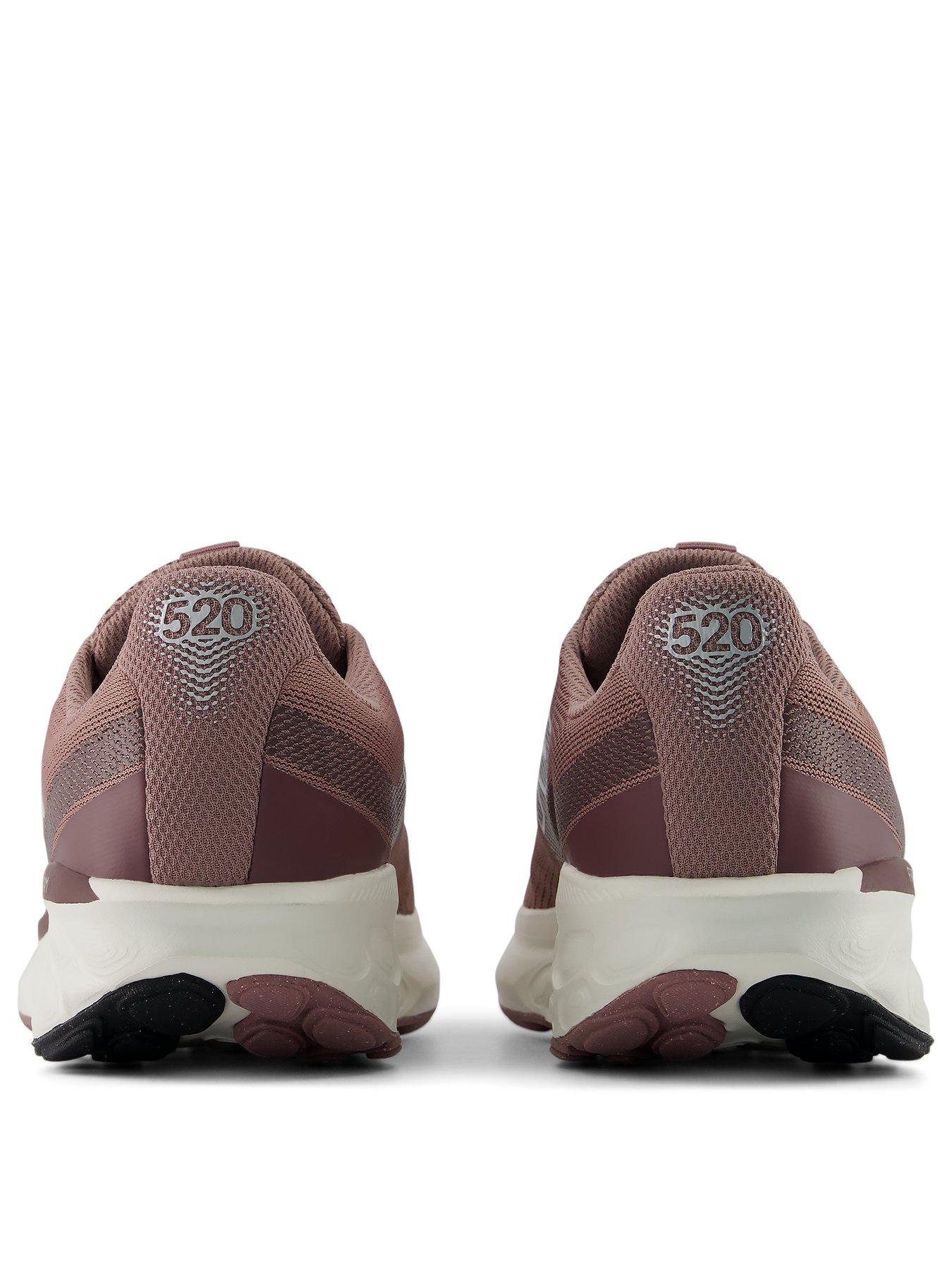 Image 3 of 6 of New Balance Womens 520 V9 Lightweight Fresh Foam Trainers - Mauve/Silver