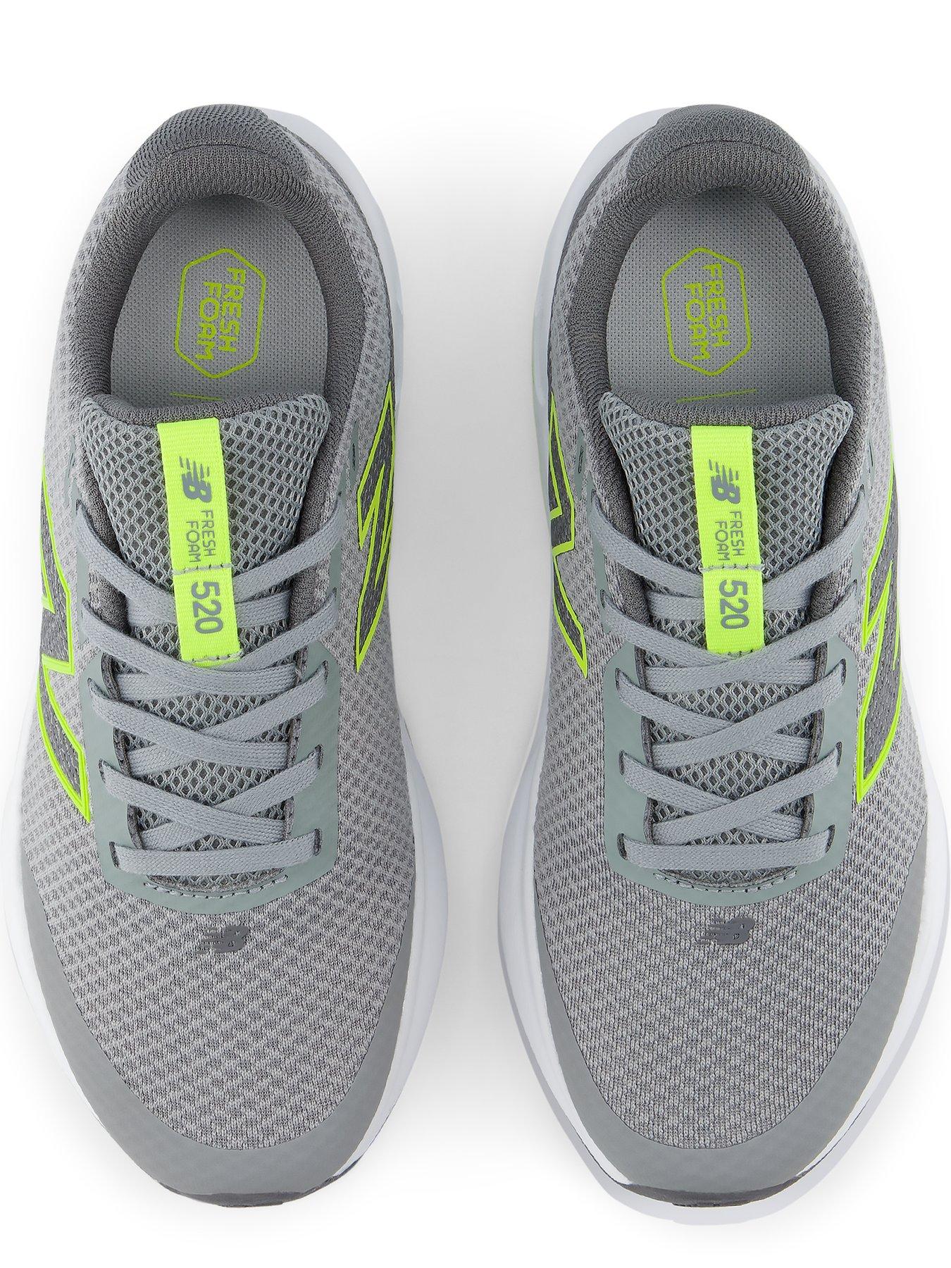Image 4 of 6 of New Balance Junior Running 520 V9 Trainers - Grey