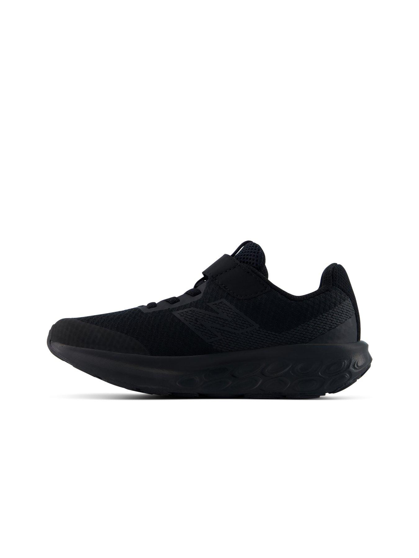 Image 5 of 5 of New Balance Junior Running 520 V9 Hook And Loop Trainers - Black