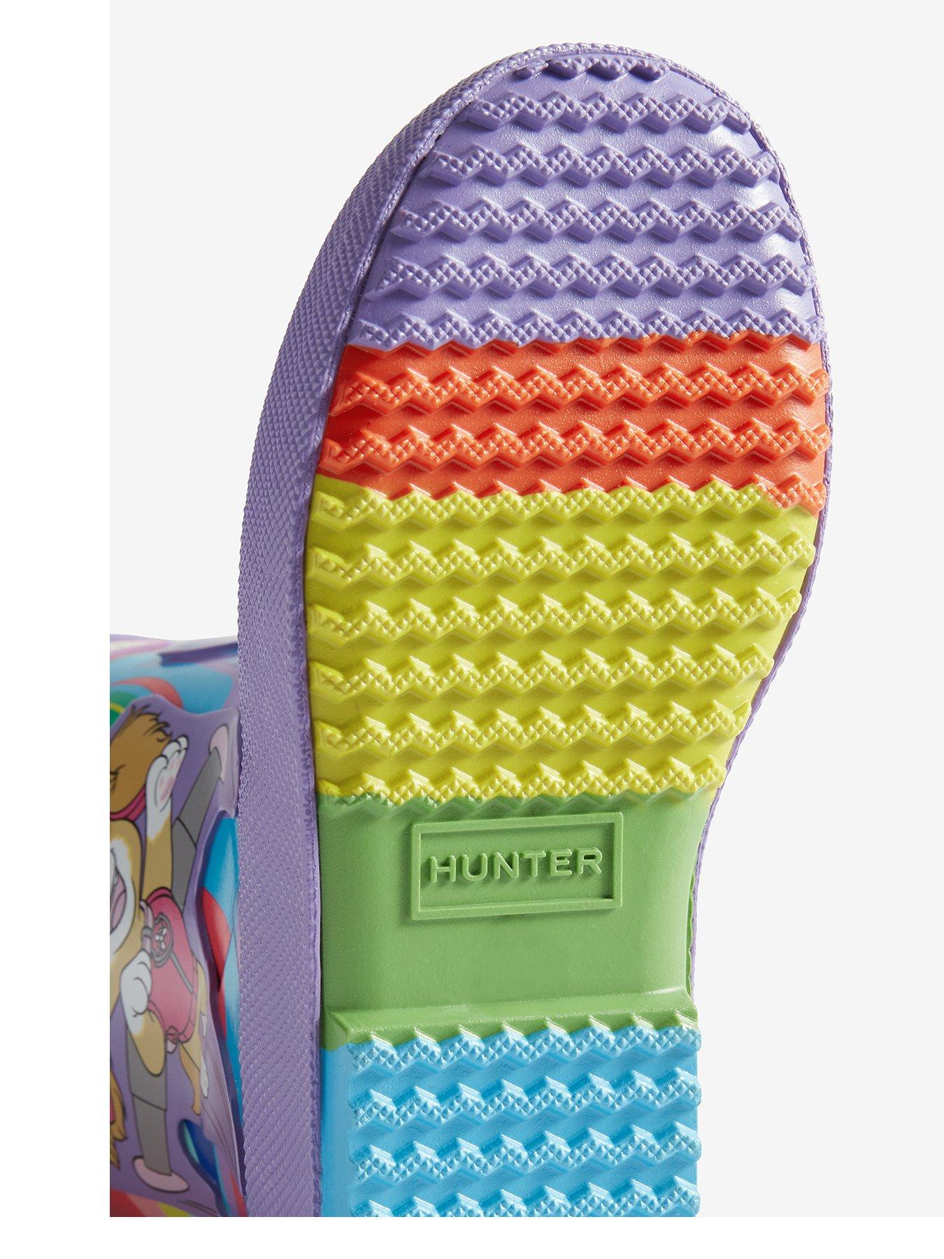 Image 4 of 5 of Hunter Kids' First Paw Patrol Skye Wellington Boots - Lavender Mist