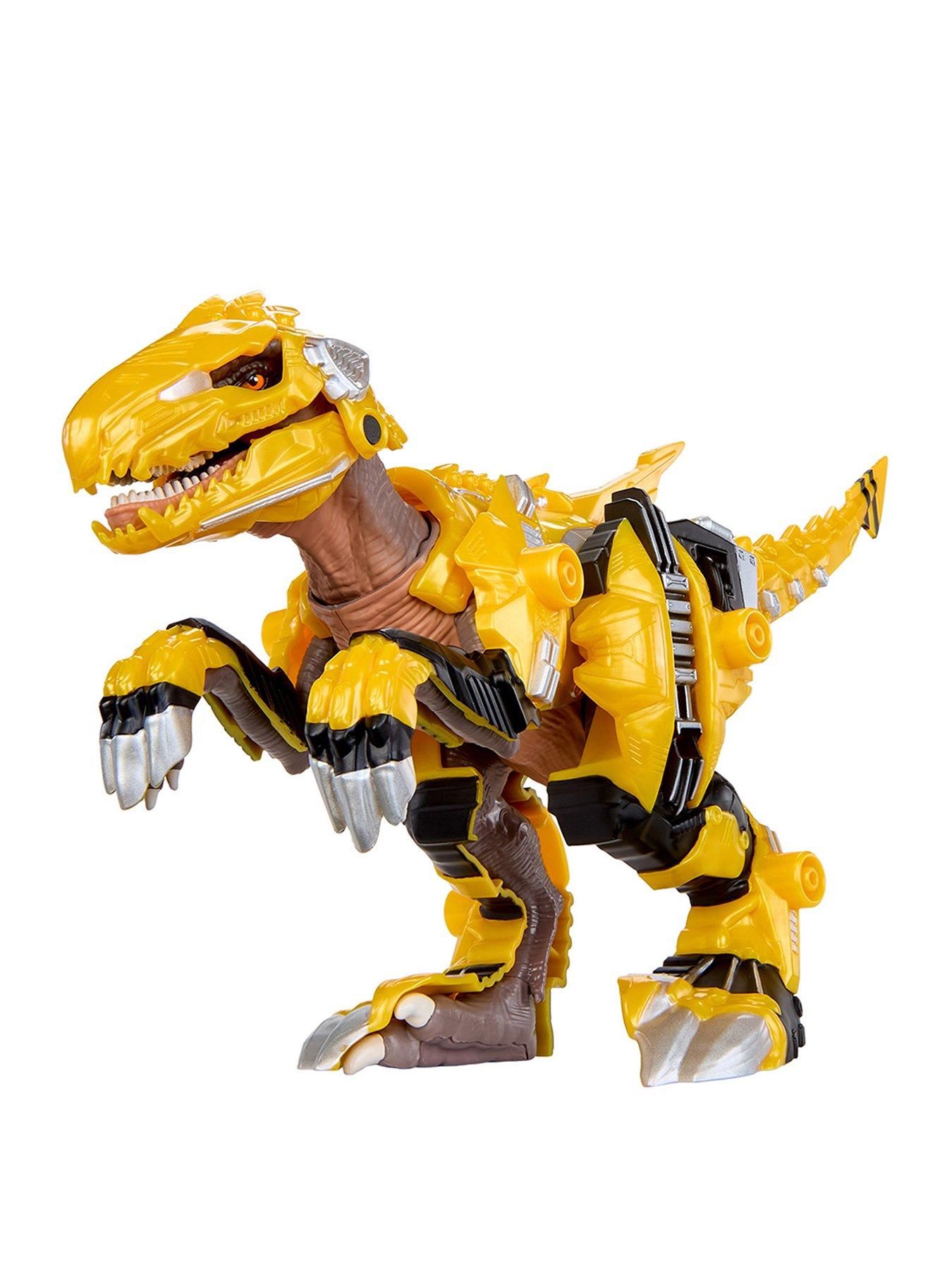 Image 1 of 8 of Armorsaurs Armor-Up Dinosaur&nbsp;- Yellow Raptor - Blaze