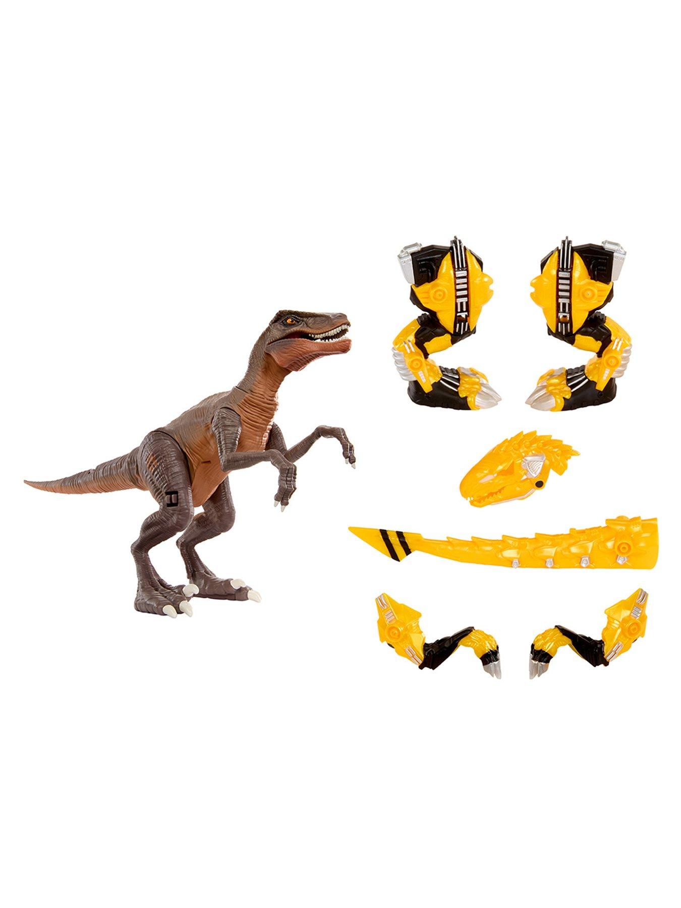 Image 5 of 8 of Armorsaurs Armor-Up Dinosaur&nbsp;- Yellow Raptor - Blaze