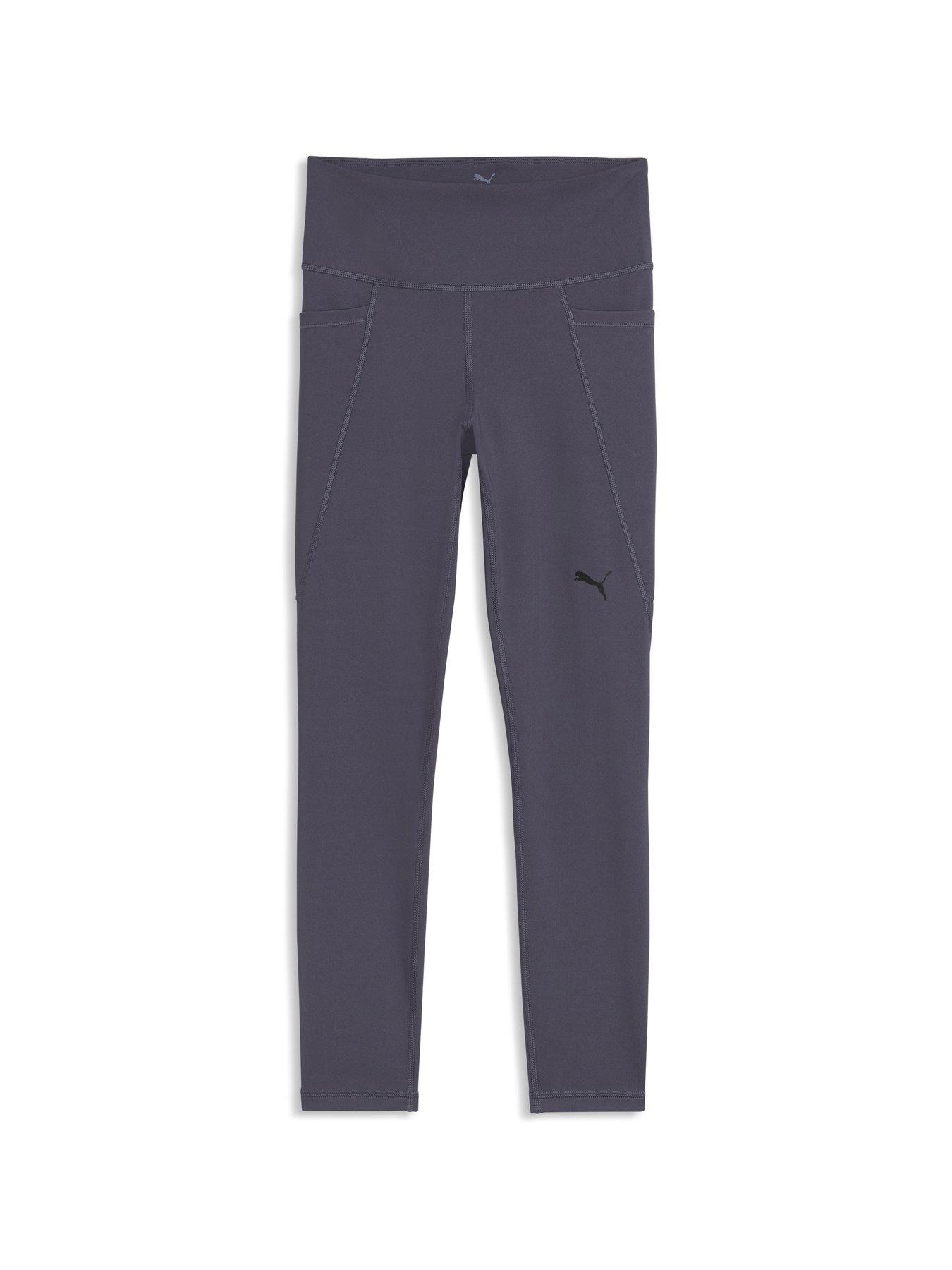 Image 1 of 2 of Puma Women's Training Tad Essential High Waist 7/8 Training Tights - Navy