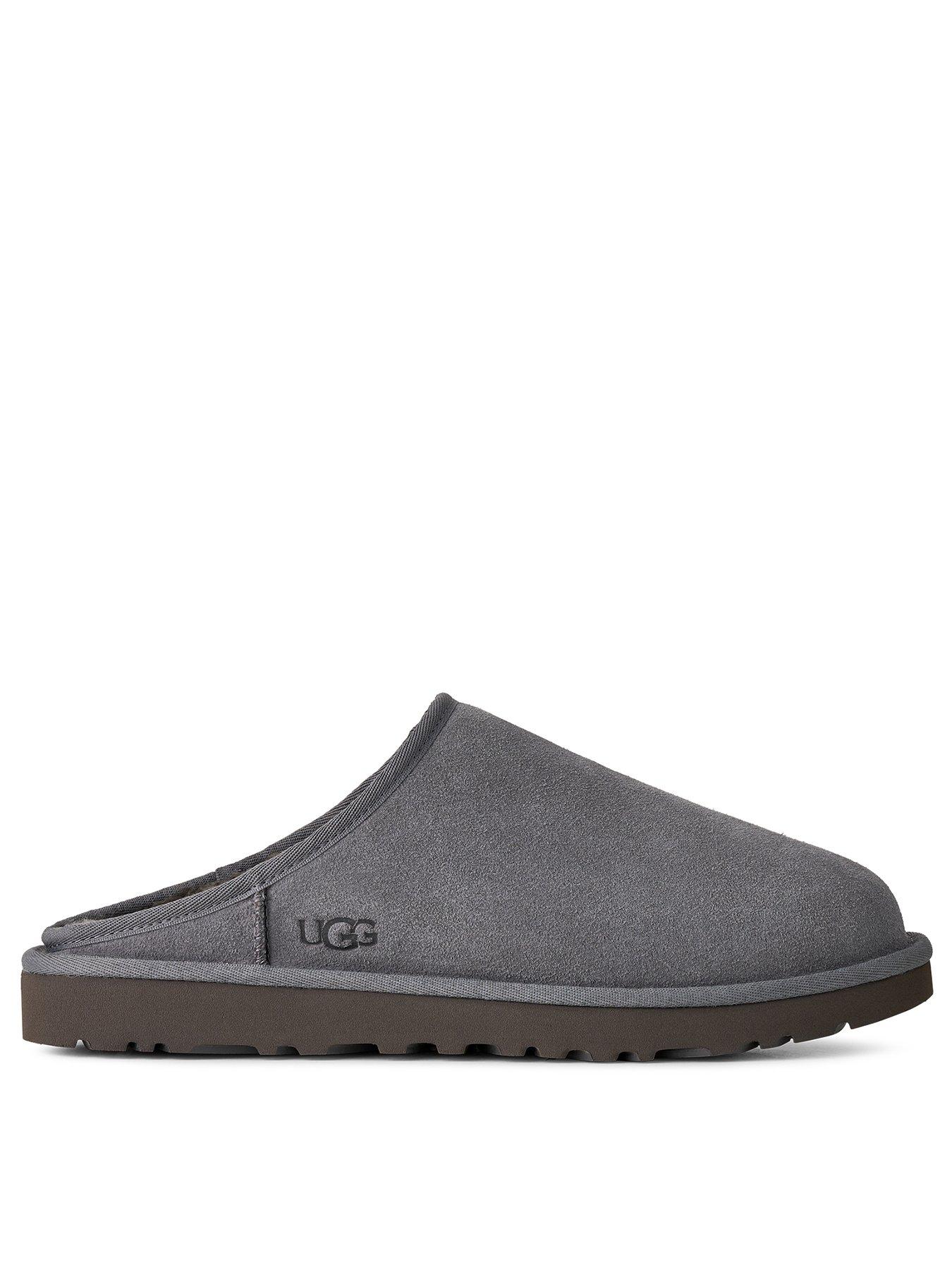 UGG Ugg Mens Classic Slip-on Slipper - Grey