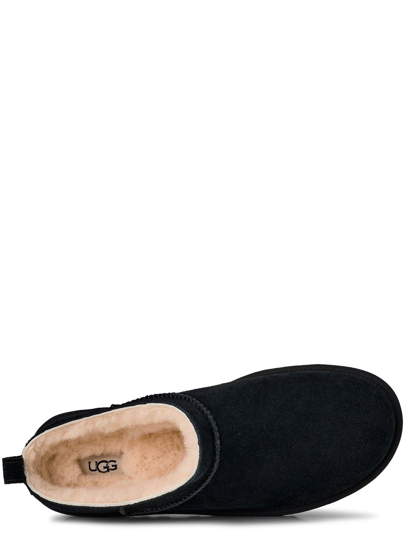 Image 4 of 7 of UGG Mens Classic Micro Boot - Black