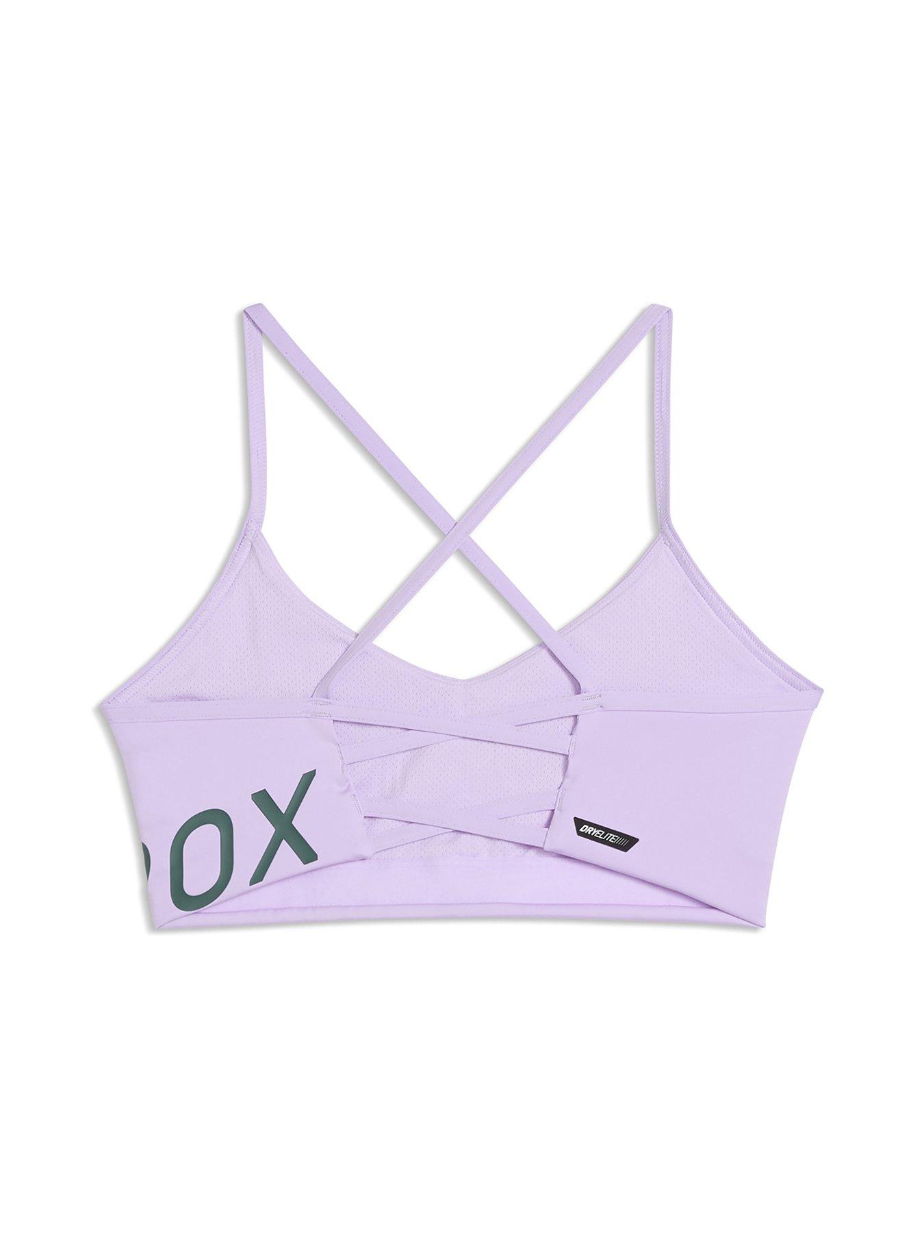 Image 4 of 4 of Puma Womens Training Puma X Hyrox Strappy P Rmode Bra - Purple