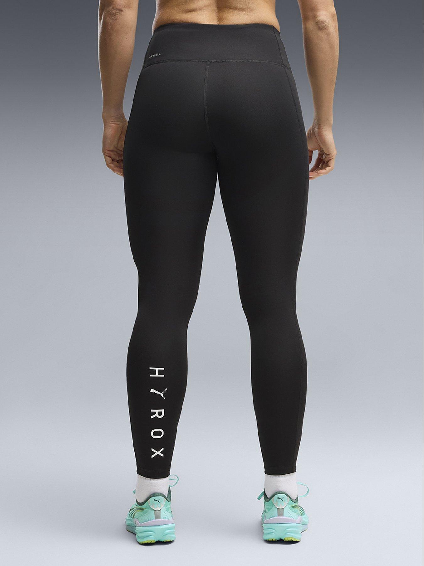 Image 2 of 5 of Puma X HYROX Women's Full Length Essentials Training Tights - Black