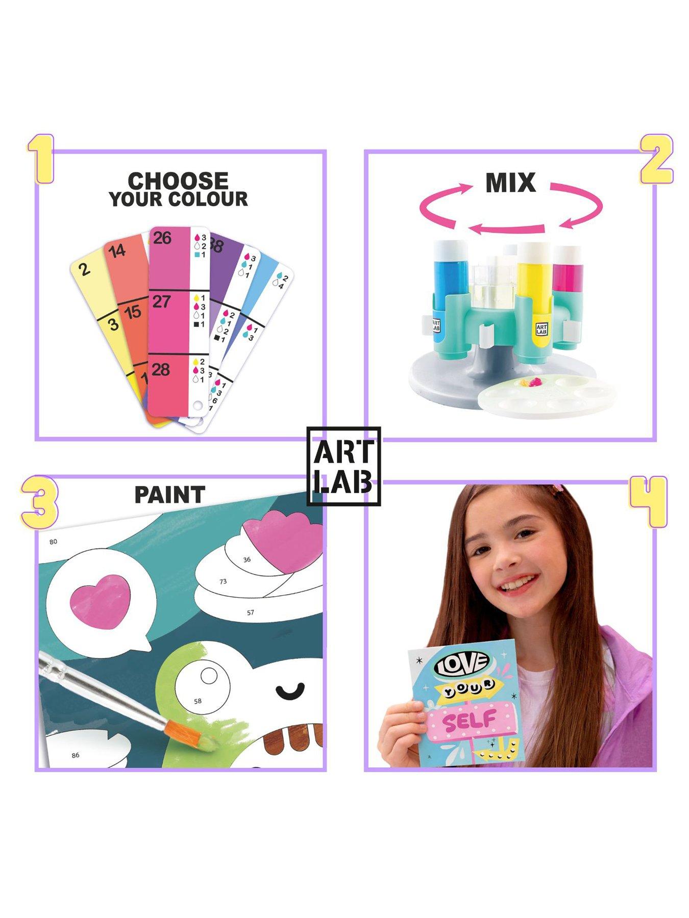 Image 3 of 8 of Art Lab Paint By Number Colour Maker Studio