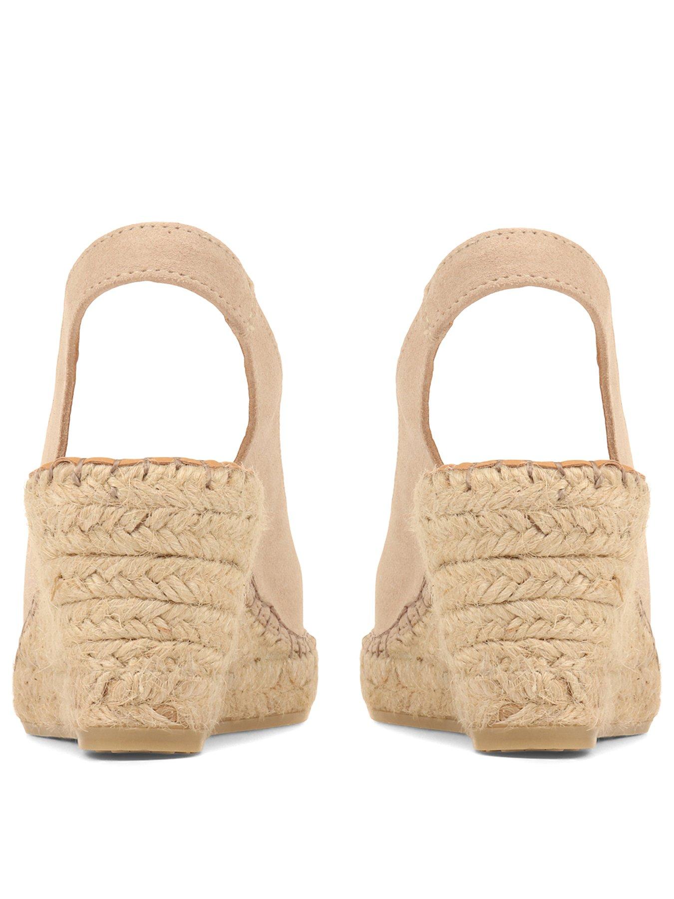 Image 3 of 6 of Jones Bootmaker Rosanna Wedge Sandal - Sand