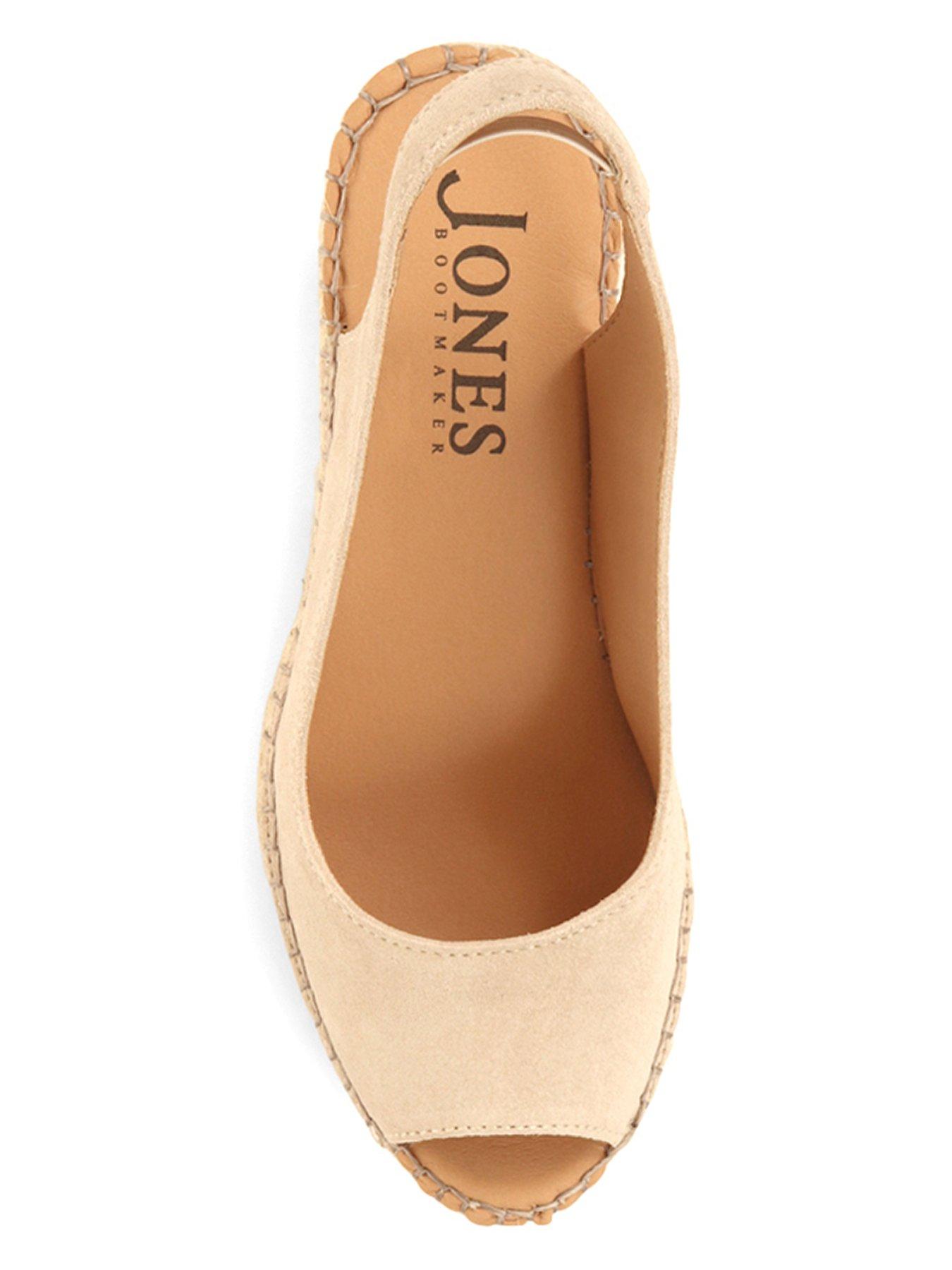 Image 4 of 6 of Jones Bootmaker Rosanna Wedge Sandal - Sand