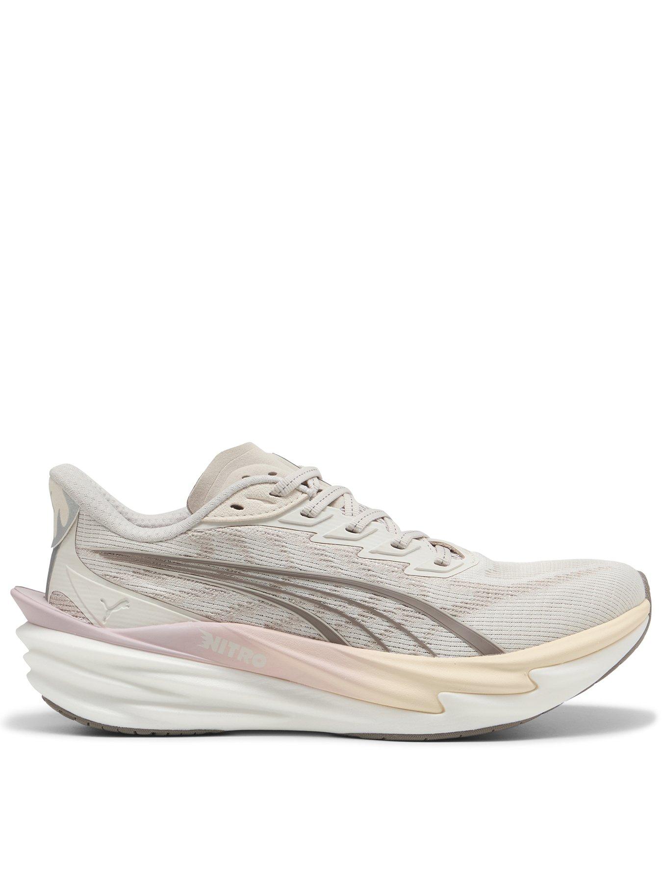 Image 1 of 6 of Puma Womens Deviate Nitro 4 Running Shoe - Pink
