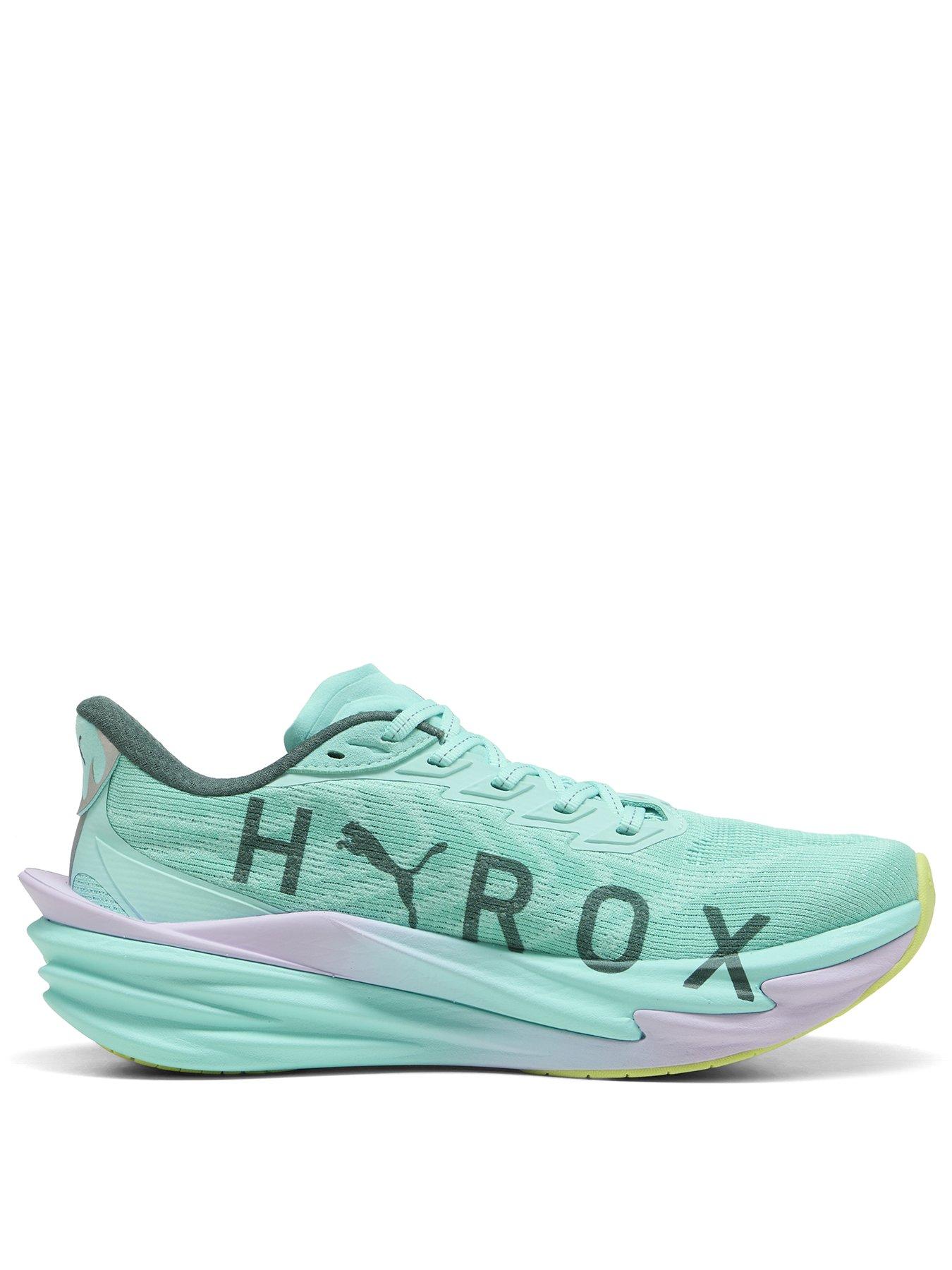 Image 2 of 6 of Puma Womens Deviate Nitro 4 X Hyrox Running Shoe - Green