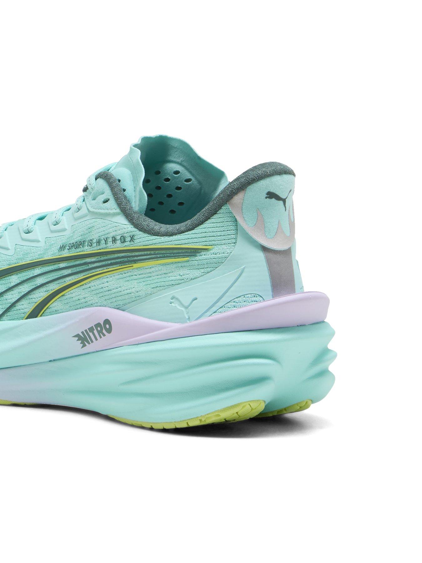 Image 5 of 6 of Puma Womens Deviate Nitro 4 X Hyrox Running Shoe - Green
