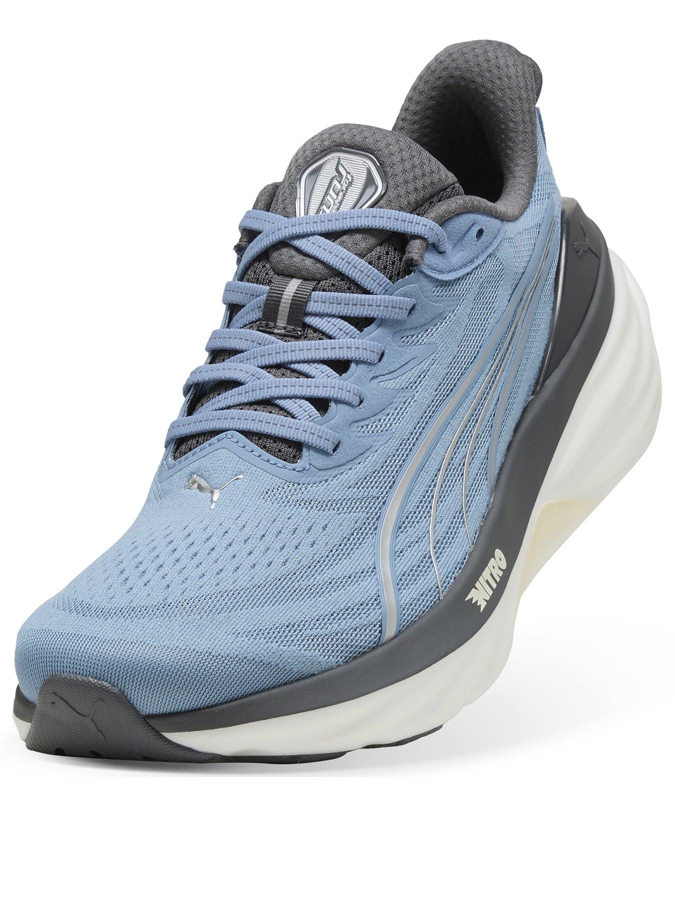 Image 2 of 6 of Puma Mens Foreverrun Nitro 3 Running Shoe - Blue