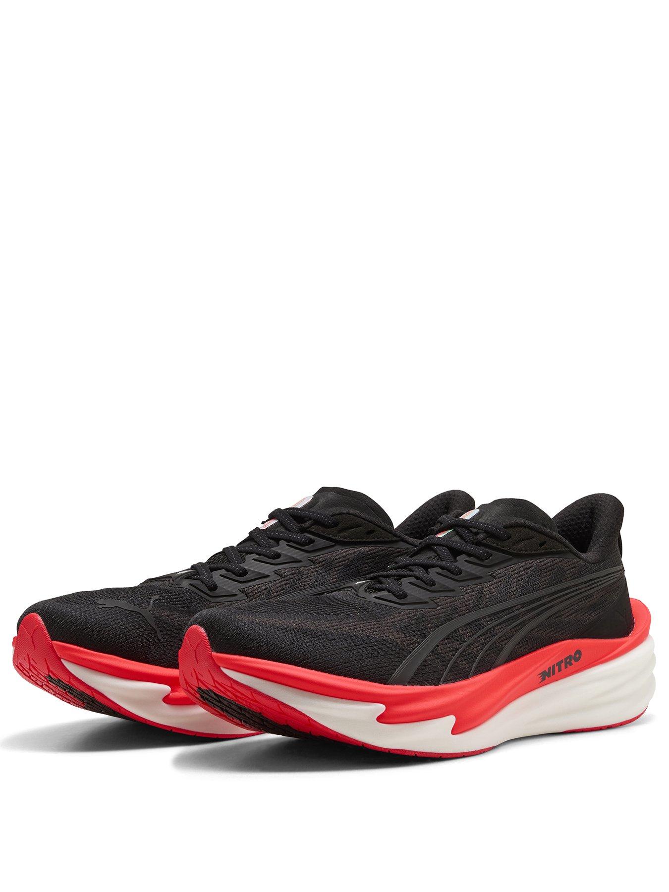 Image 2 of 4 of Puma Mens Deviate Nitro 4 Running Shoe - Black