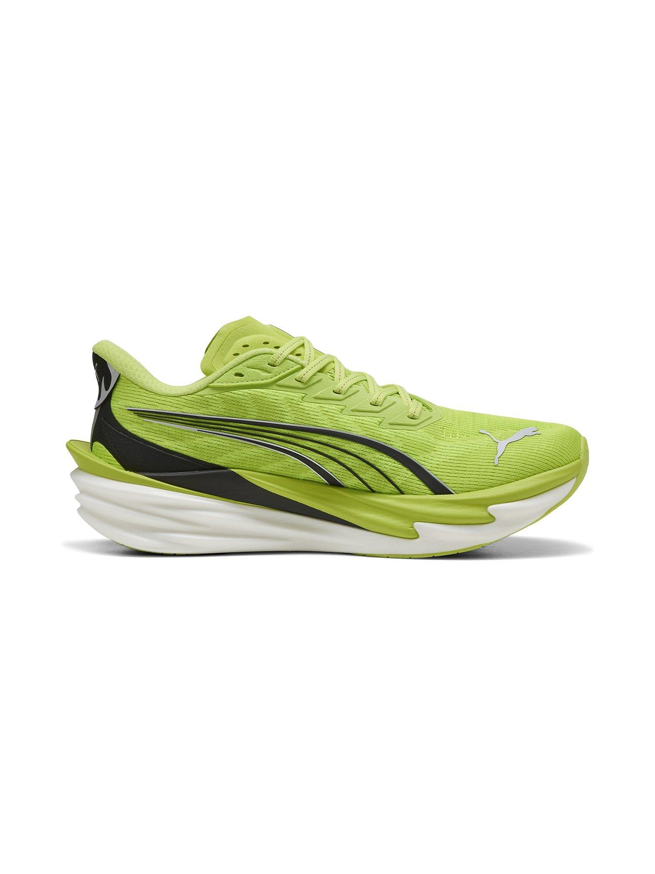 Image 5 of 6 of Puma Mens Deviate Nitro 4 Running Shoe - Green