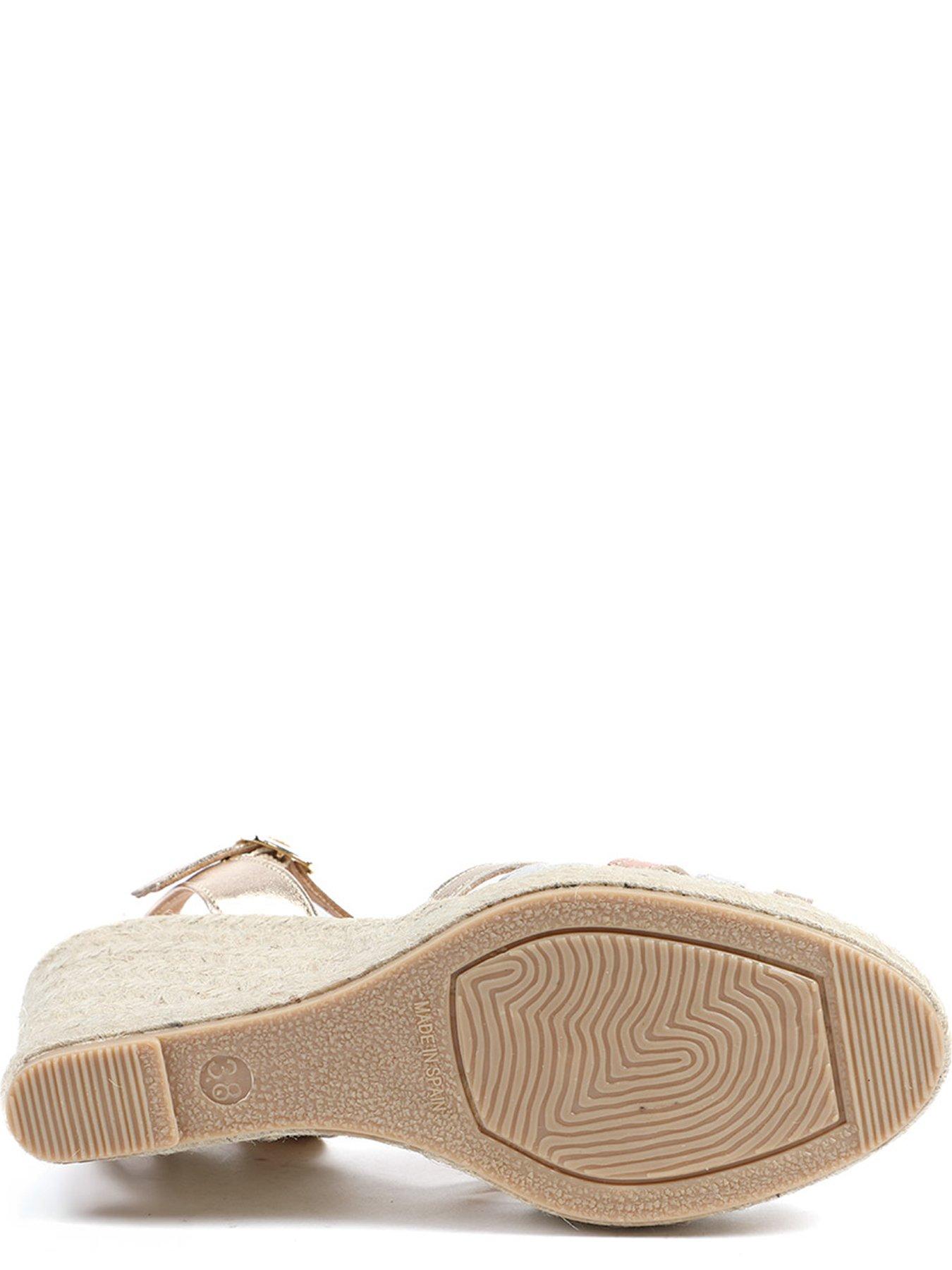 Image 5 of 6 of Jones Bootmaker Alivia Open Wedge Sandal -gold Multi