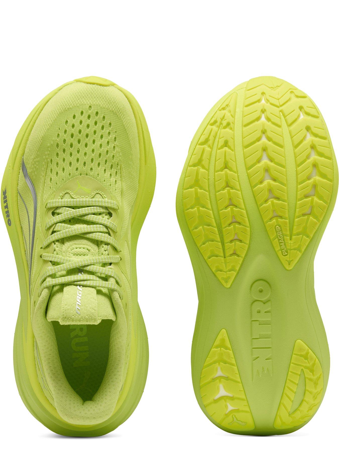 Image 4 of 6 of Puma Womens Magmax Nitro 2 Running Shoe - Green