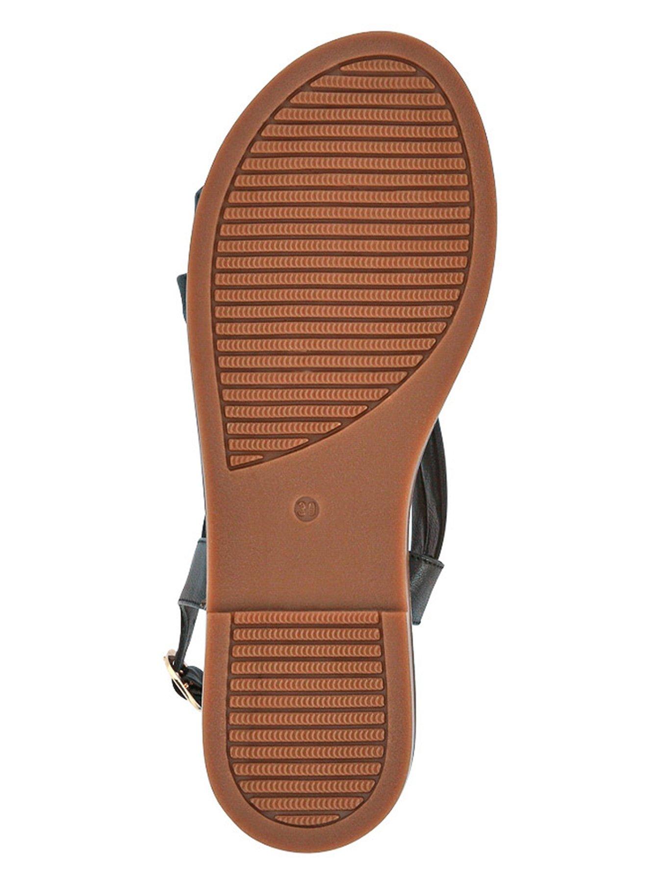 Image 5 of 5 of Jones Bootmaker Hali Crossover Strap Sandal - Black