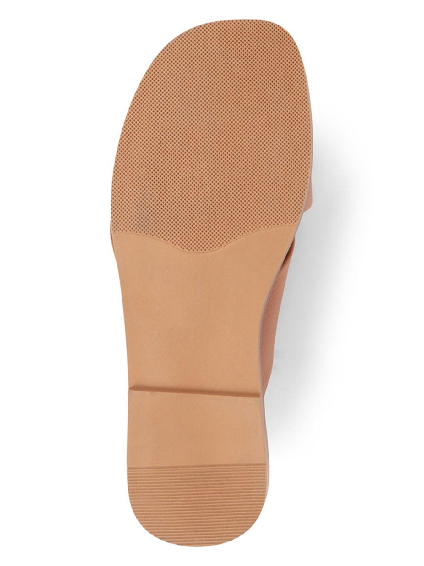 Image 5 of 5 of Jones Bootmaker Hazelle Flat Sandal - Tan