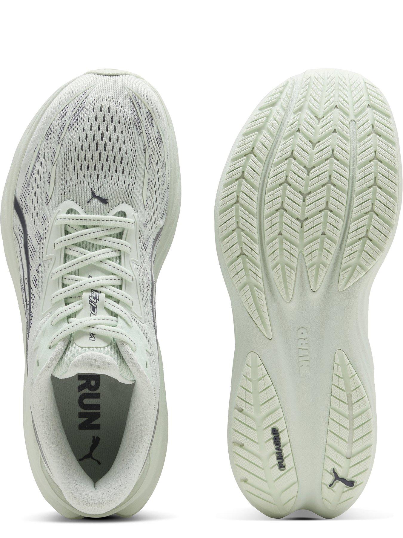 Image 4 of 6 of Puma Womens Velocity Nitro 5 Running Shoe - Green
