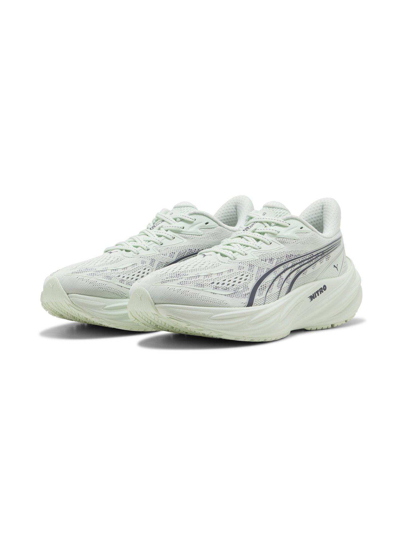 Image 6 of 6 of Puma Womens Velocity Nitro 5 Running Shoe - Green