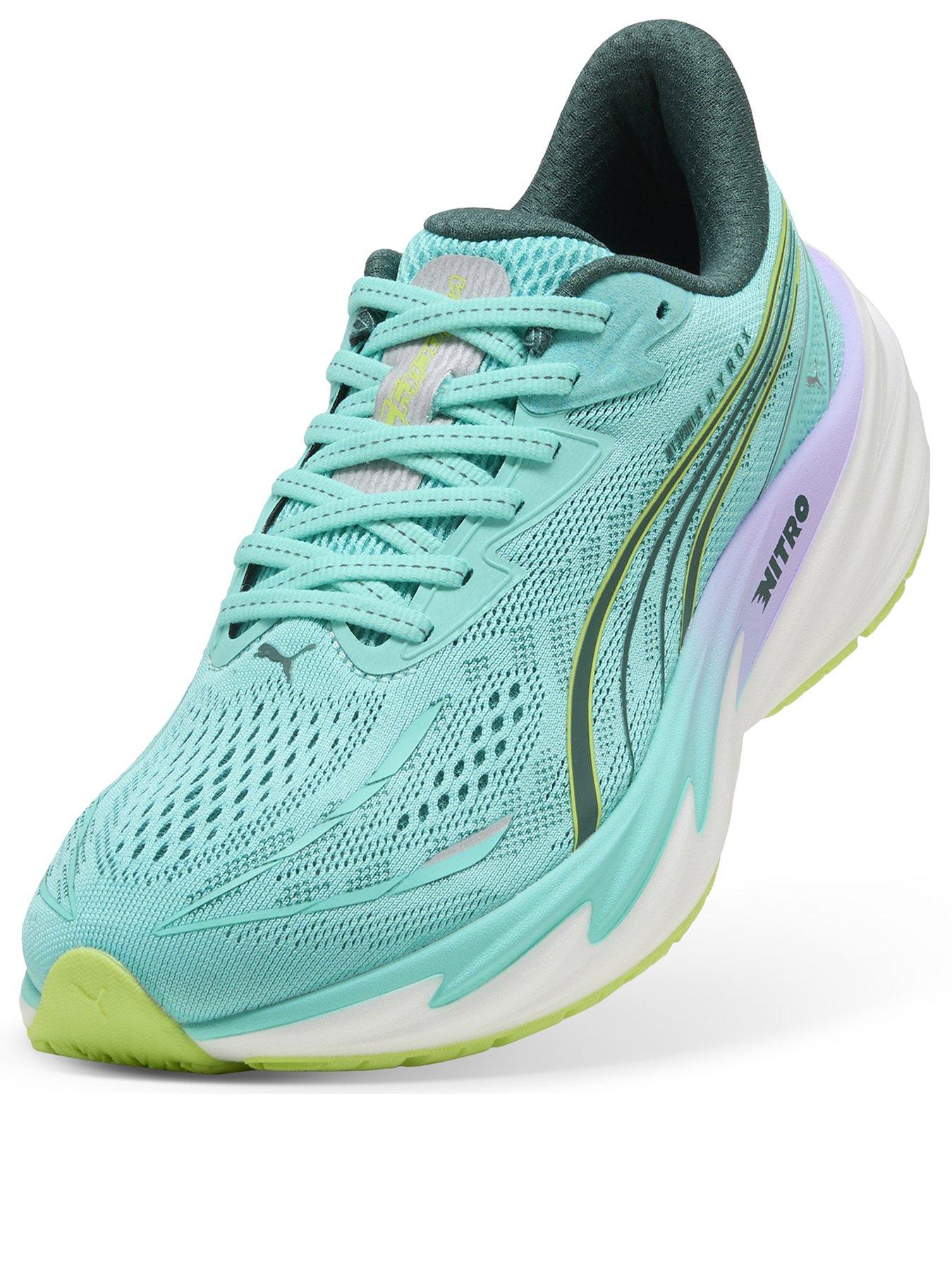 Image 2 of 6 of Puma Womens Velocity Nitro 5 - X Hyrox Running Shoe - Intense Mint/Light Lavender